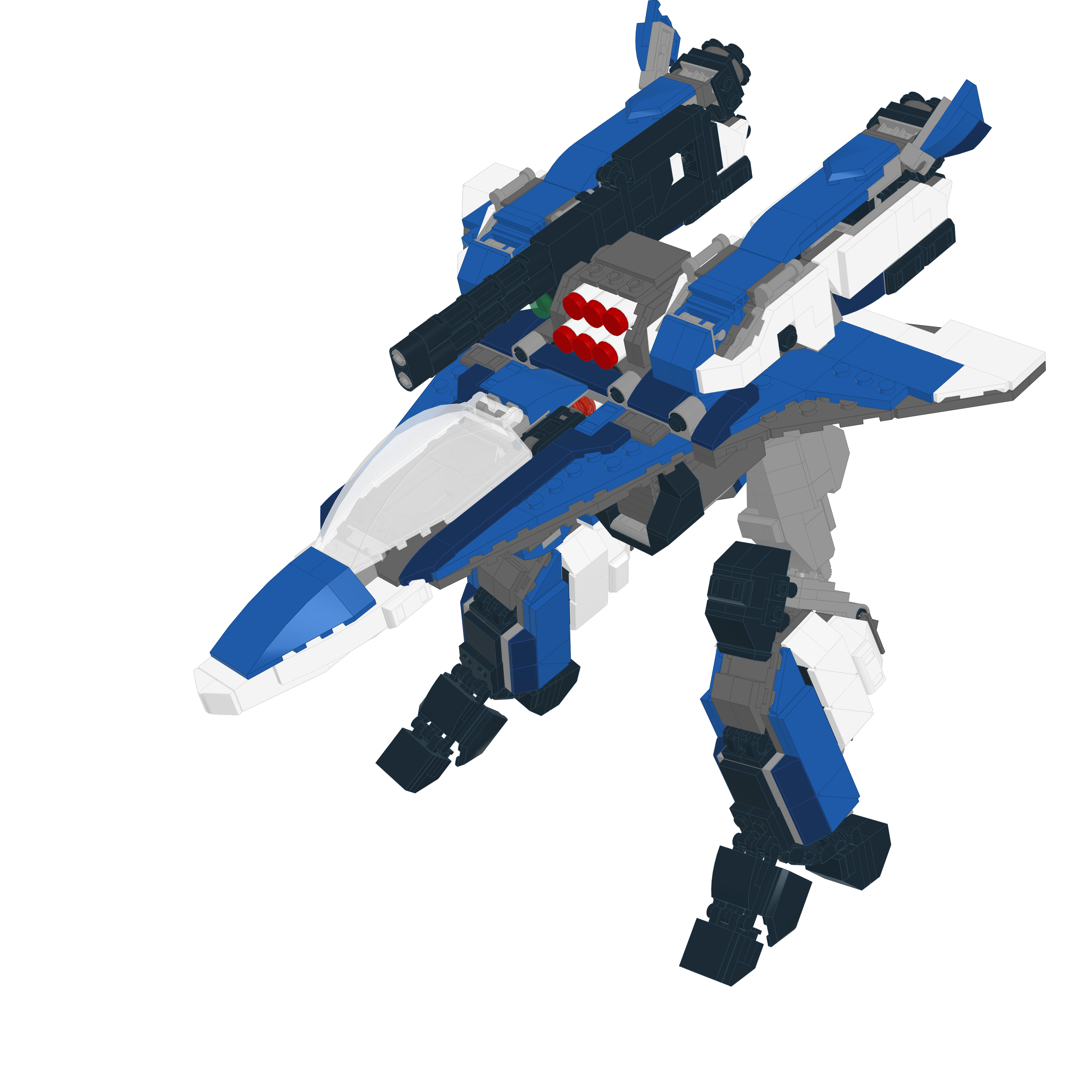 AFC-01H LEGIOSS // BATTROID LEGO® MOC - GERWALK