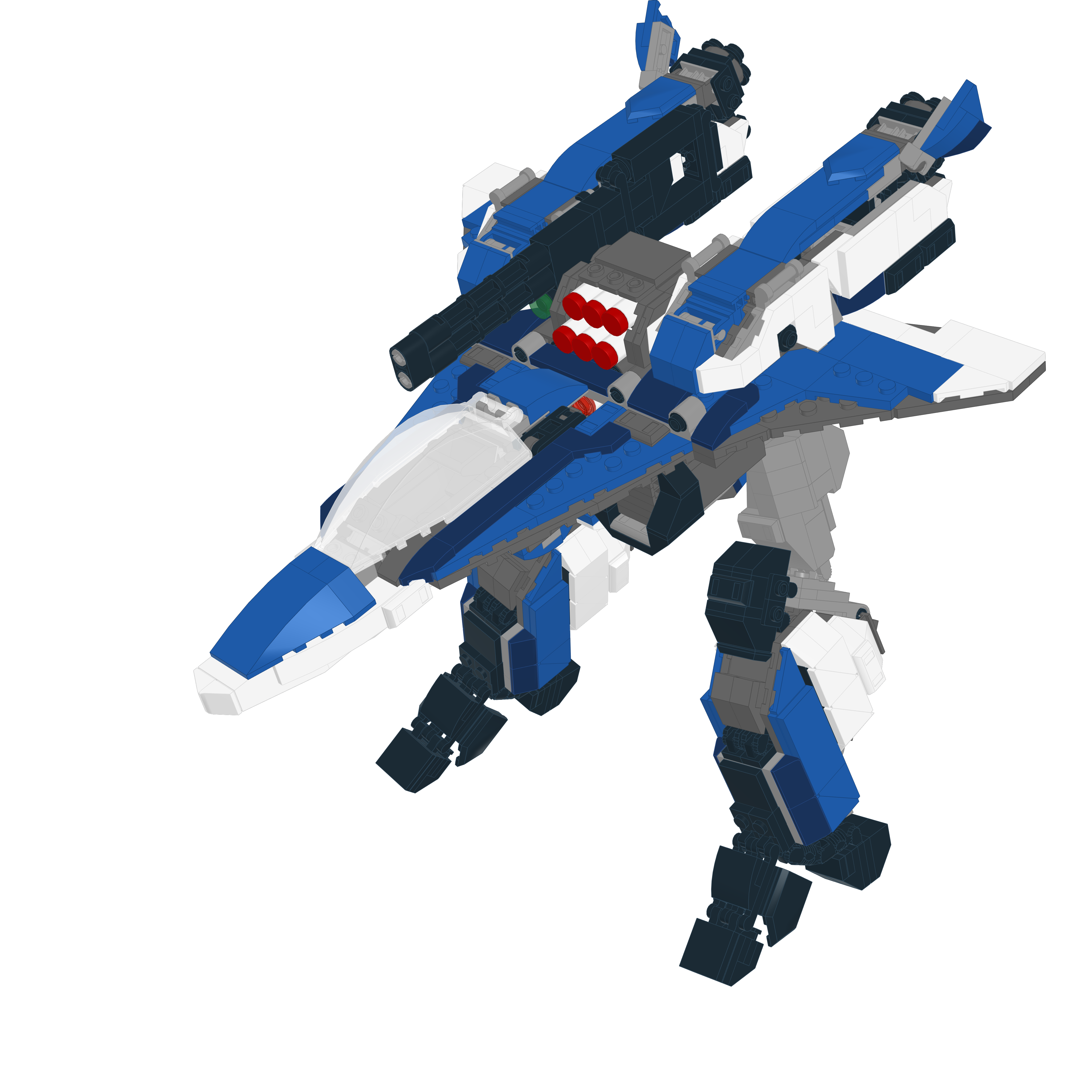 AFC-01H LEGIOSS // FIGHTER LEGO® MOC - GERWALK