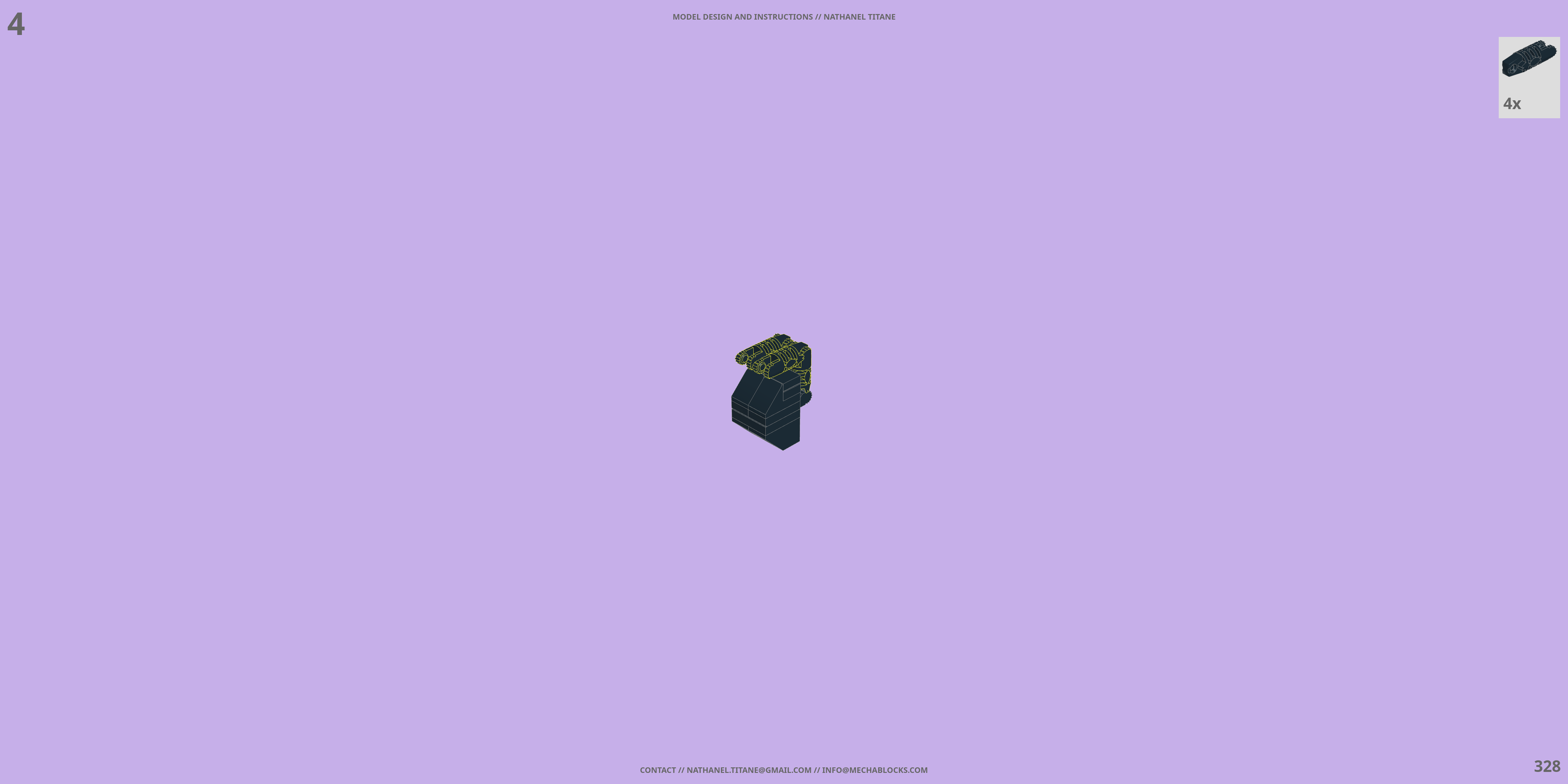 AFC-01I LEGIOSS // BATTROID LEGO® MOC - Instruction Sample - Page 6