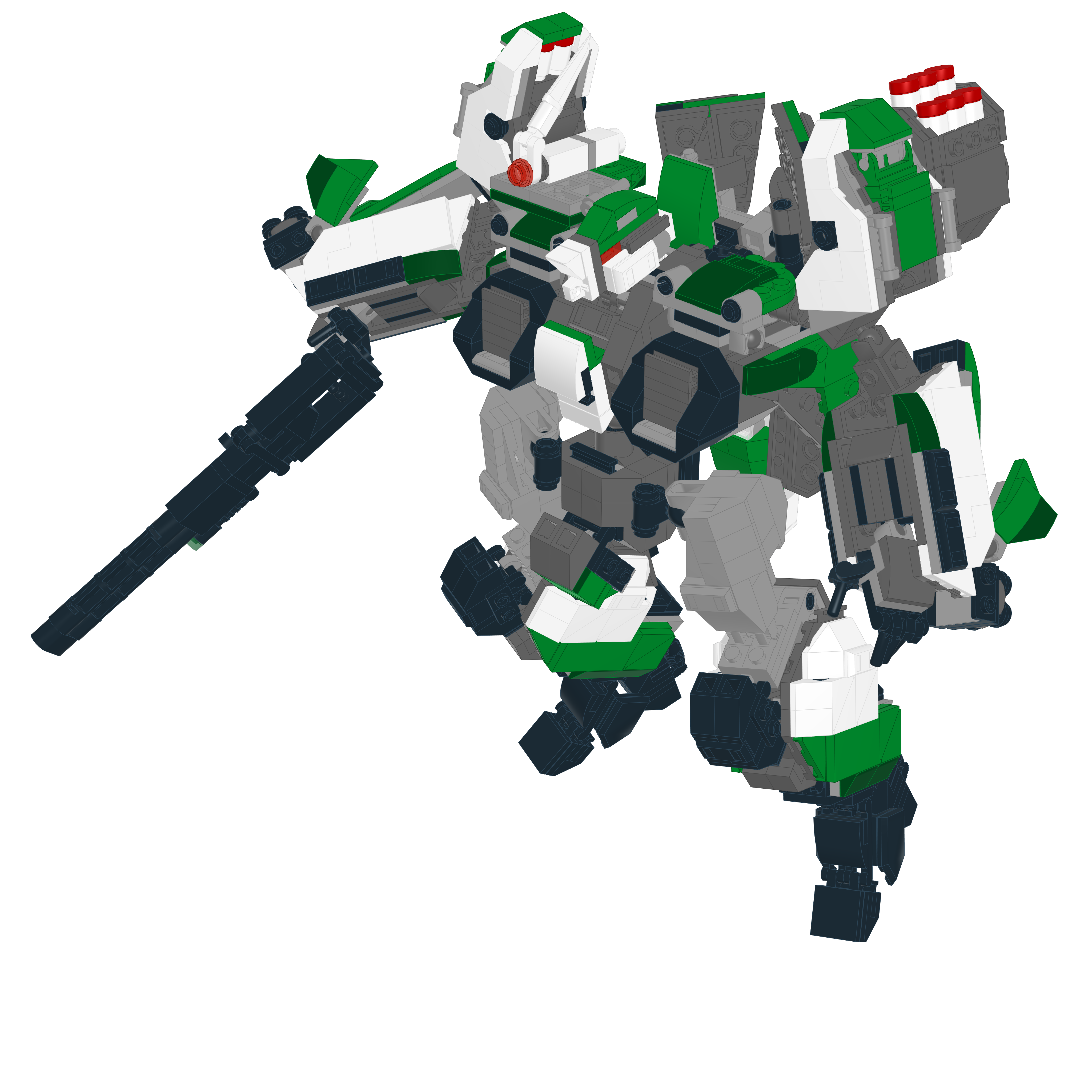 AFC-01I LEGIOSS // GERWALK LEGO® MOC - BATTROID