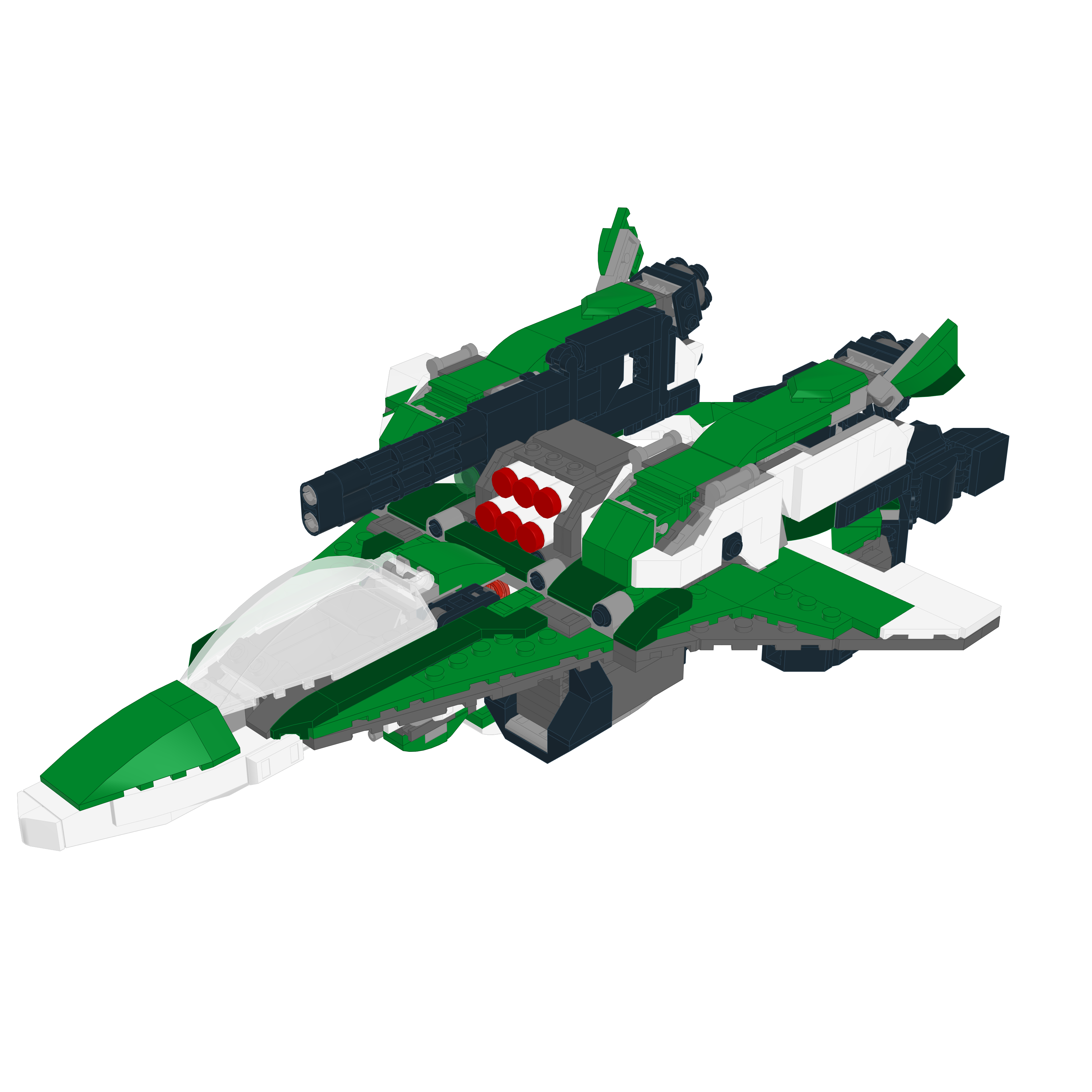 AFC-01I LEGIOSS // BATTROID LEGO® MOC - FIGHTER