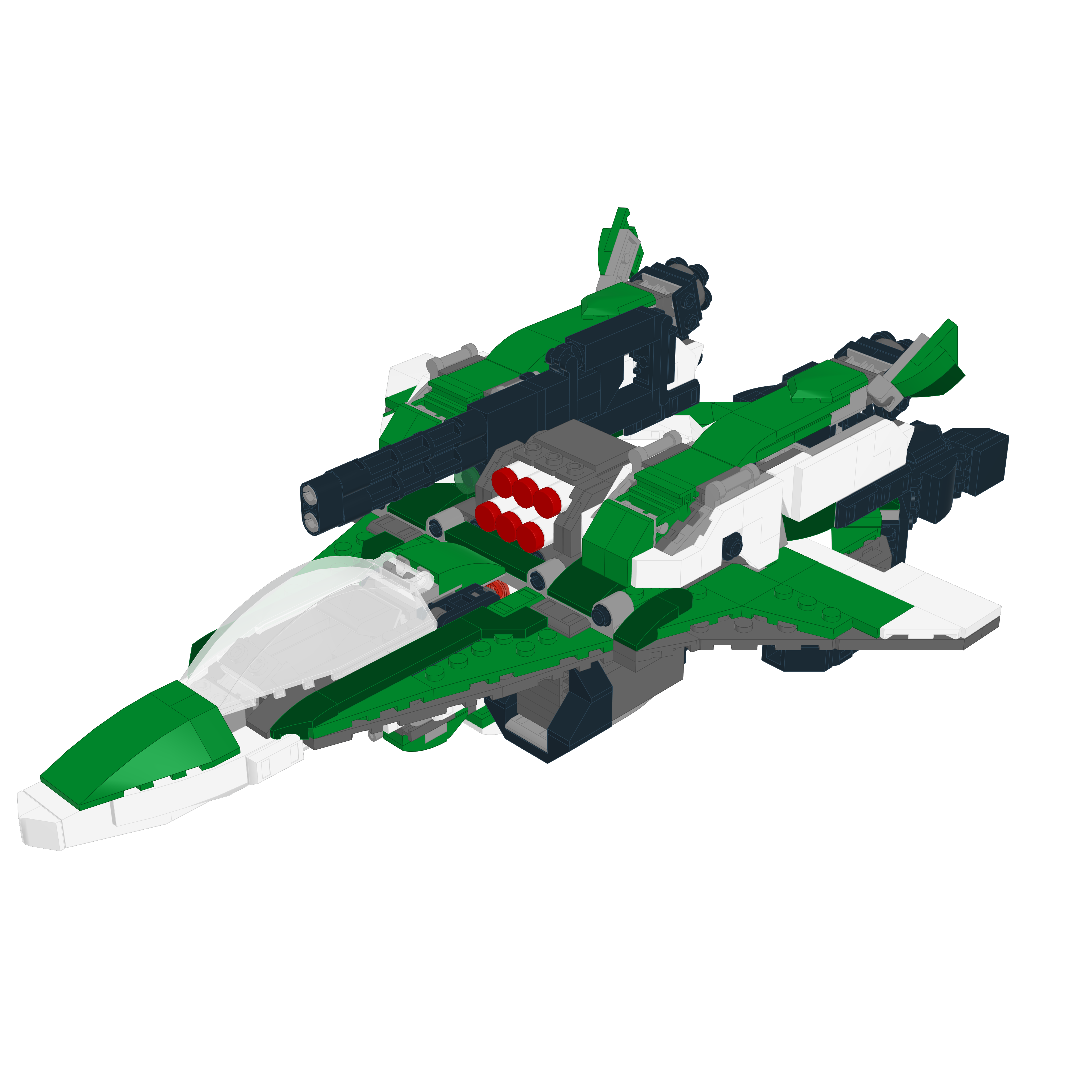 AFC-01I LEGIOSS // BATTROID LEGO® MOC - FIGHTER