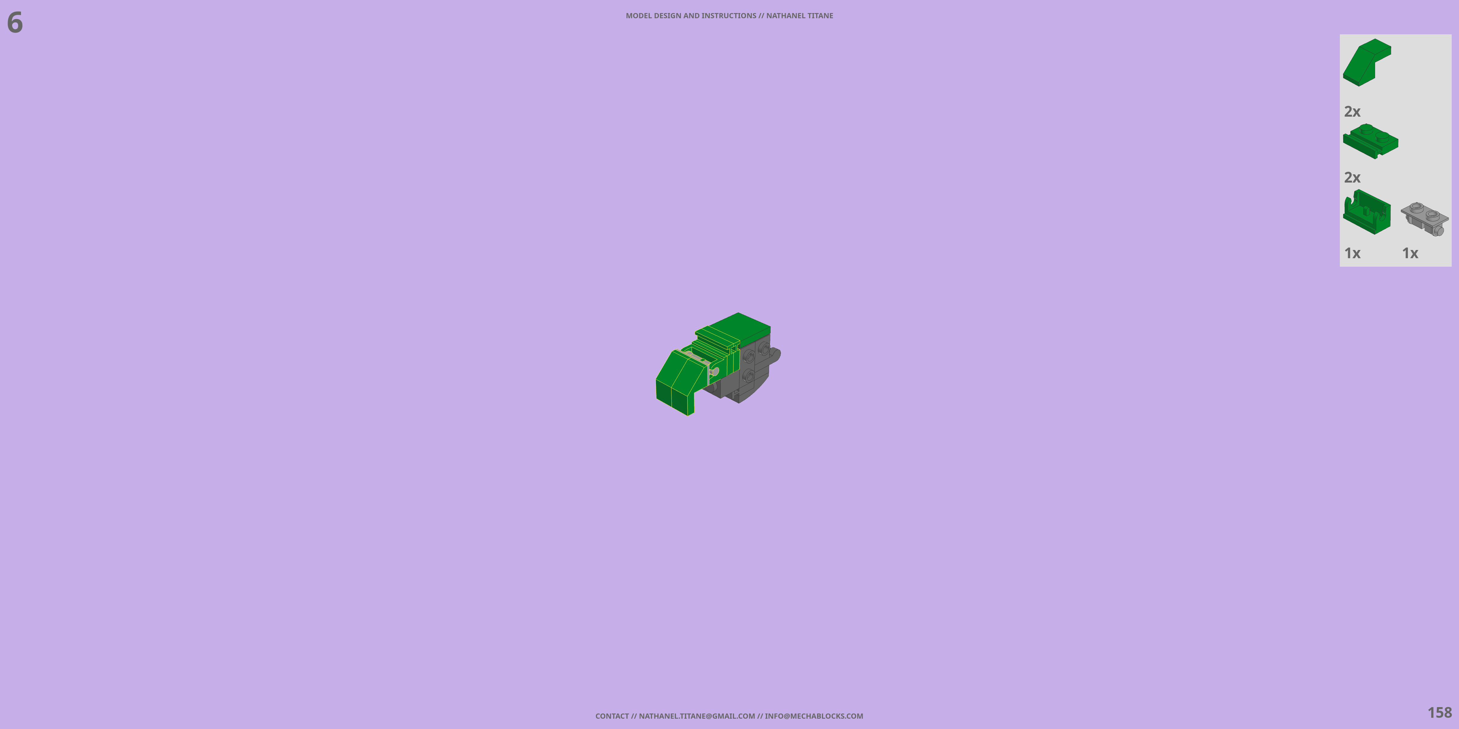 AFC-01I LEGIOSS // GERWALK LEGO® MOC - Instruction Sample - Page 5