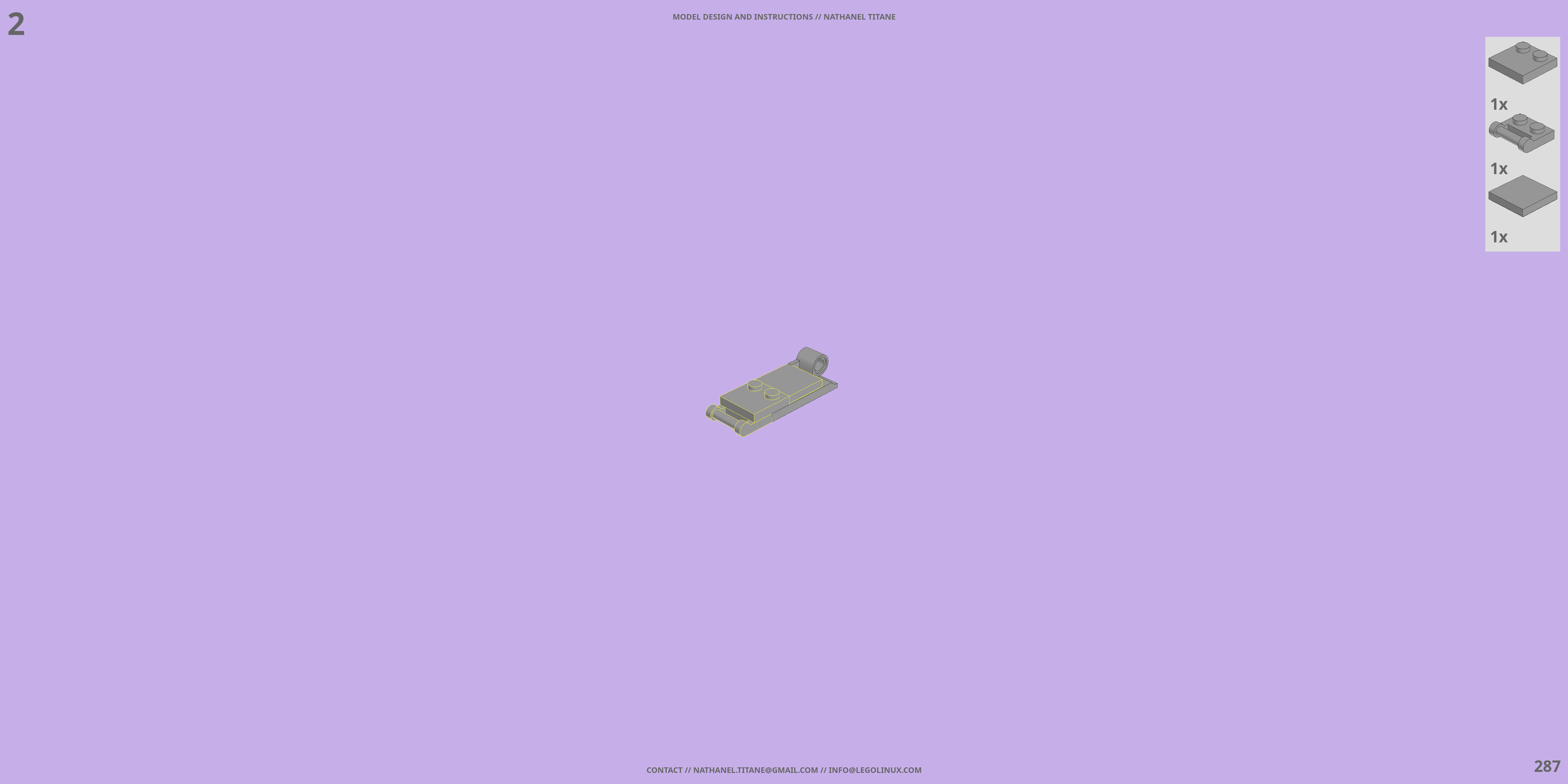 AFC-01Z LEGIOSS // GERWALK LEGO® MOC - Instruction Sample - Page 6