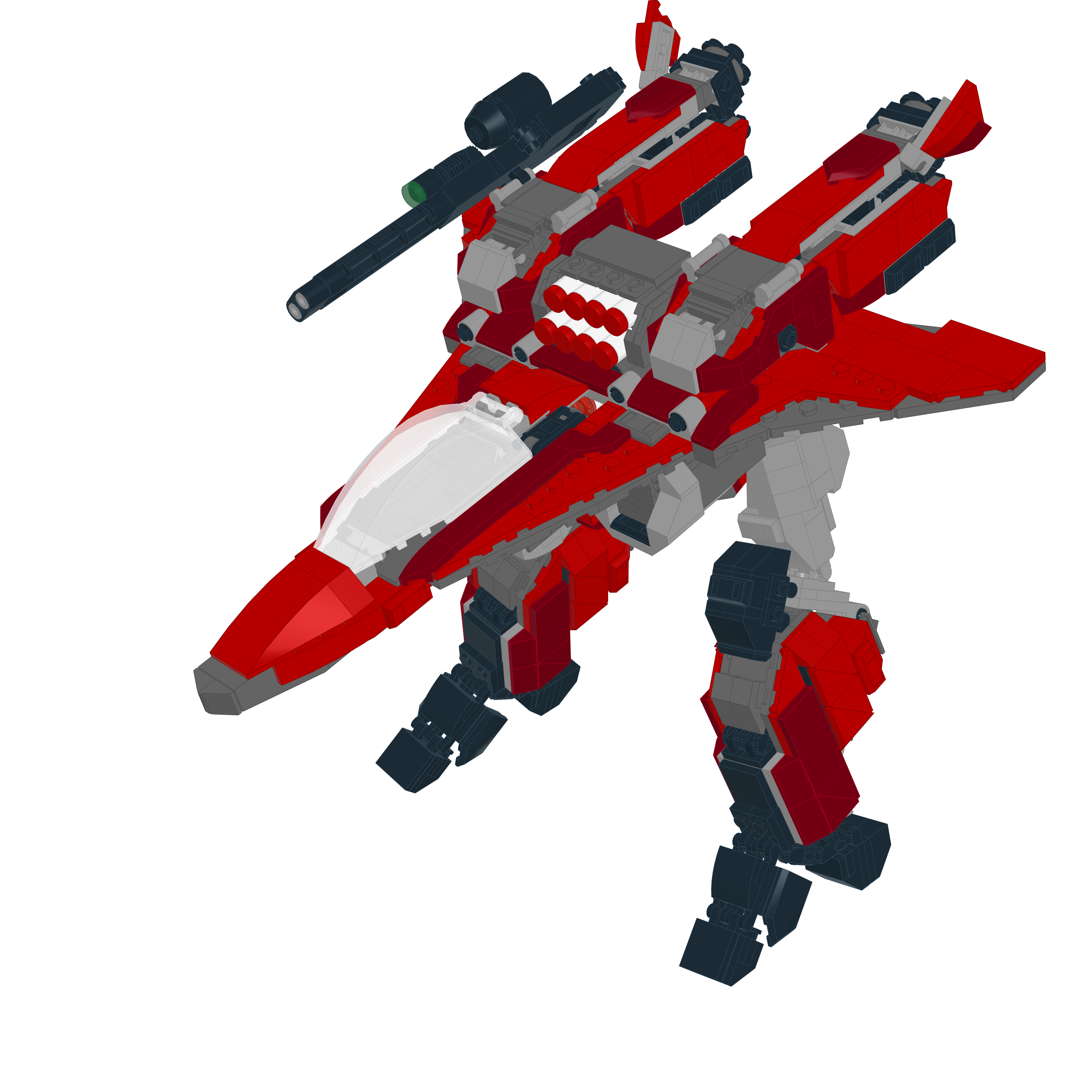 AFC-01Z LEGIOSS // BATTROID LEGO® MOC - GERWALK