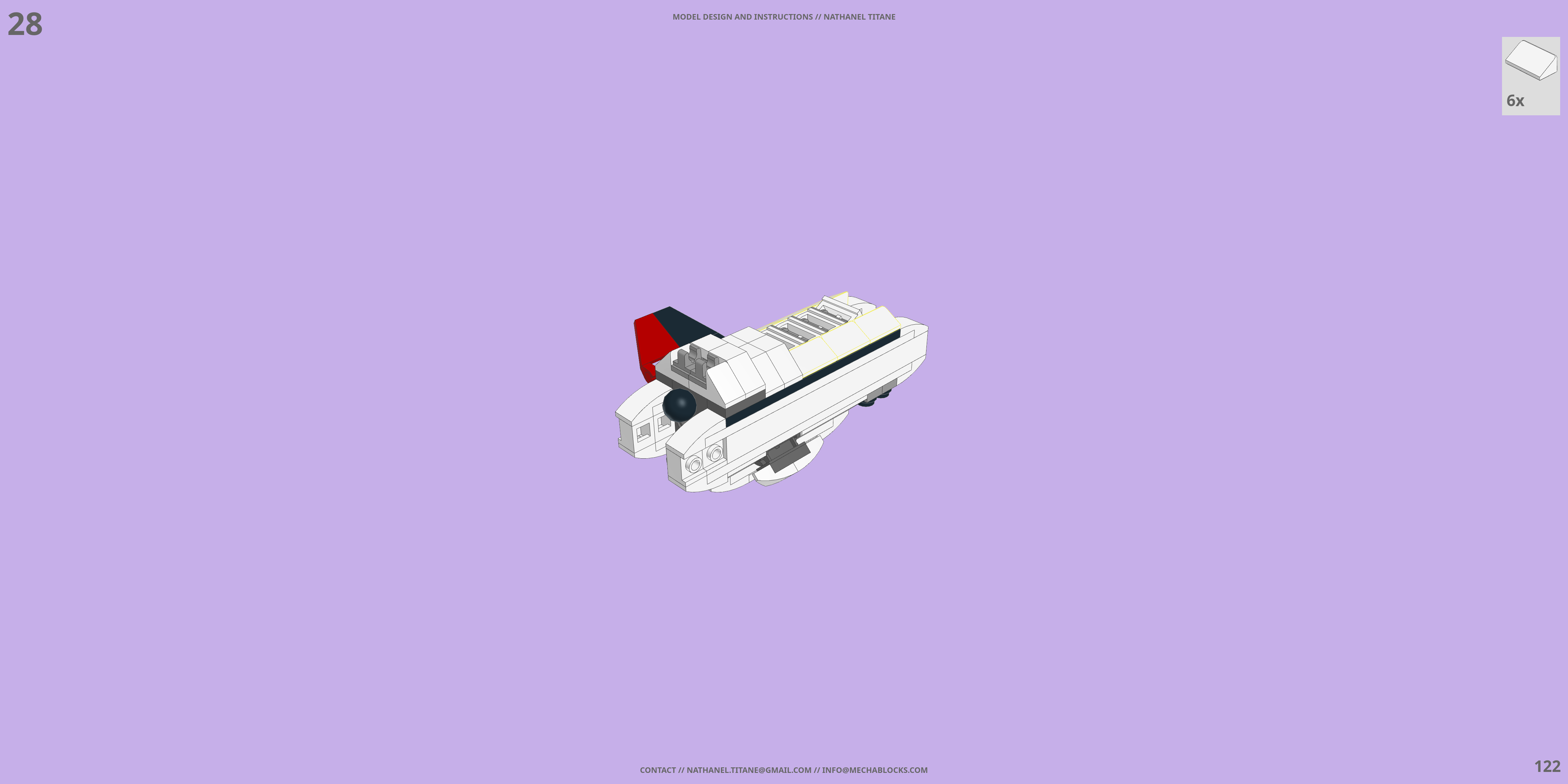 VF-11 THUNDERBOLT // BATTROID LEGO® MOC - Instruction Sample - Page 4