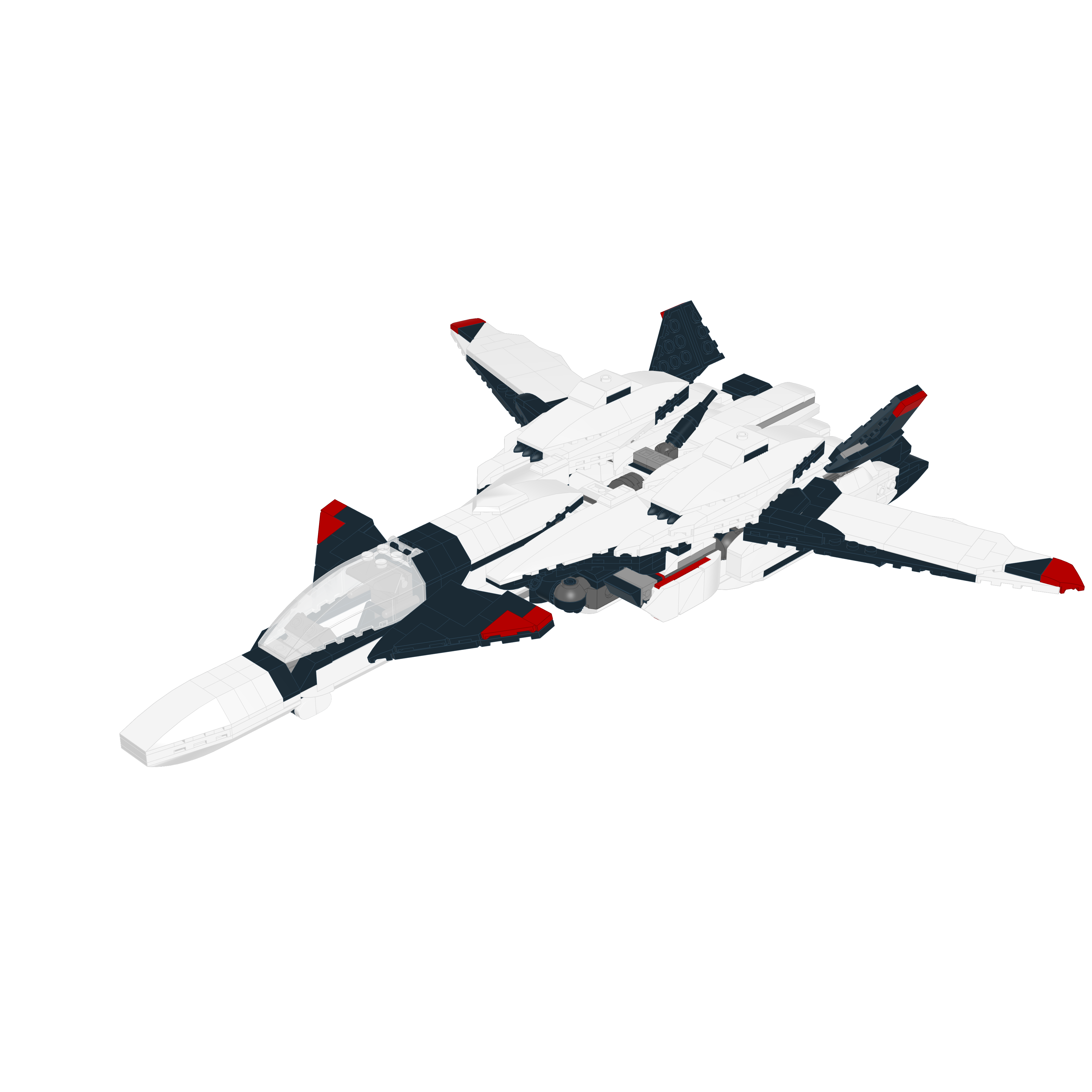 VF-11 THUNDERBOLT // BATTROID LEGO® MOC - FIGHTER