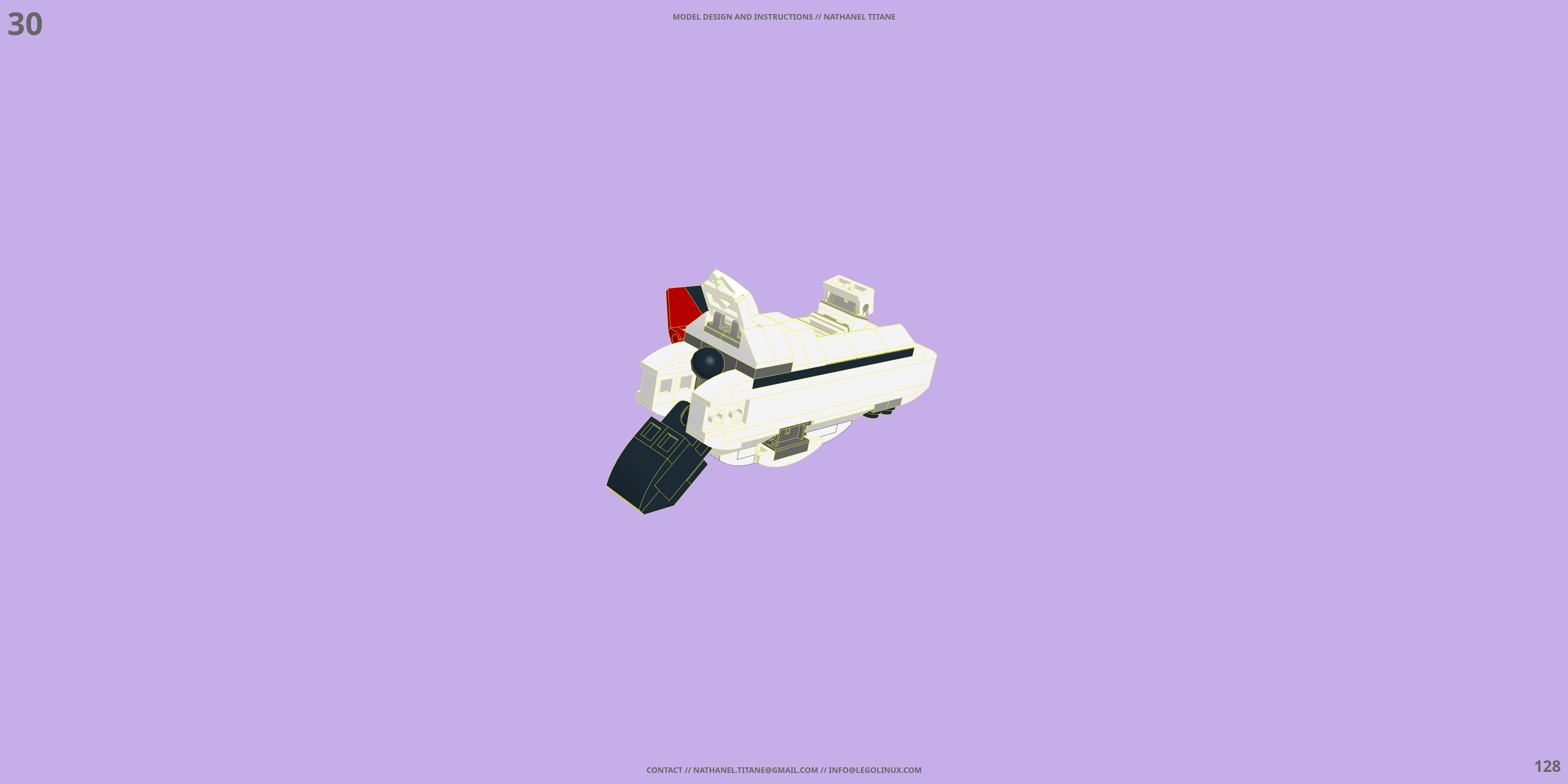VF-11 THUNDERBOLT // GERWALK LEGO® MOC - Instruction Sample - Page 4