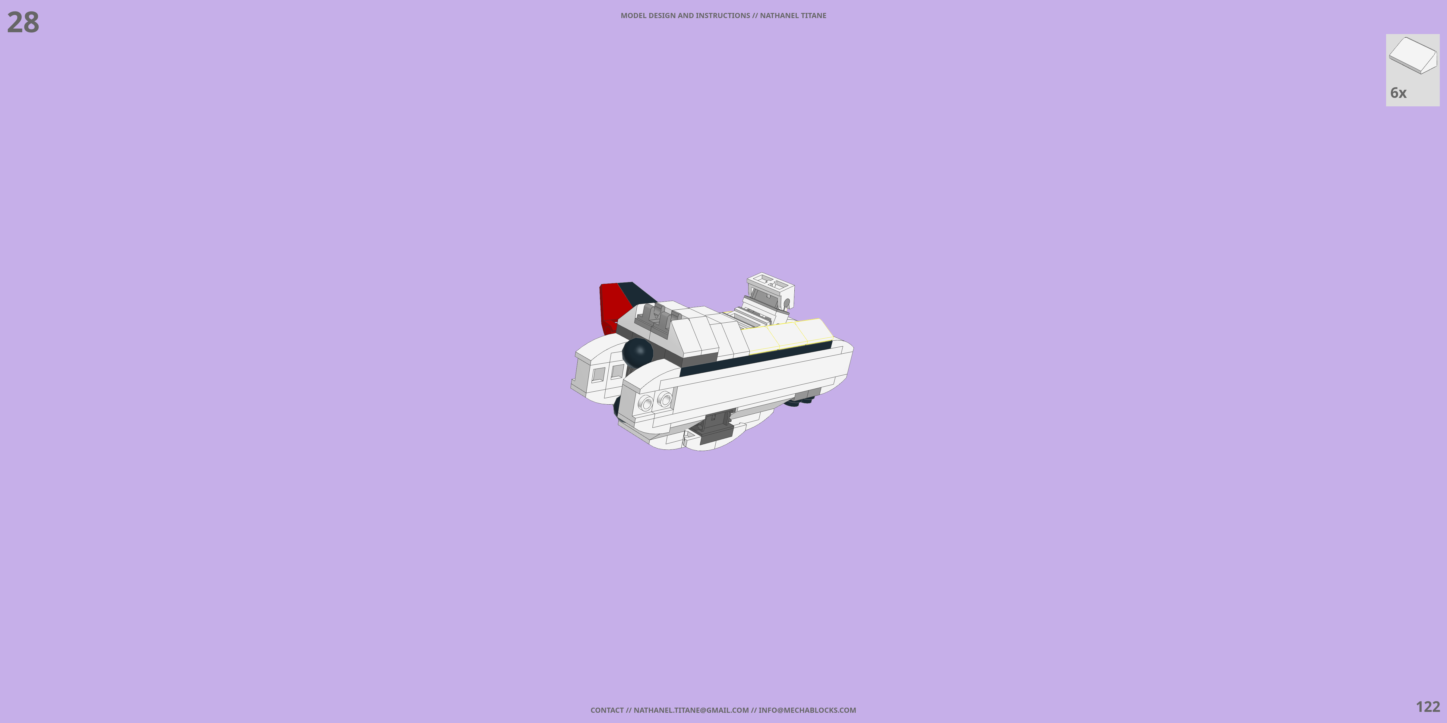 VF-11 THUNDERBOLT // GERWALK LEGO® MOC - Instruction Sample - Page 4