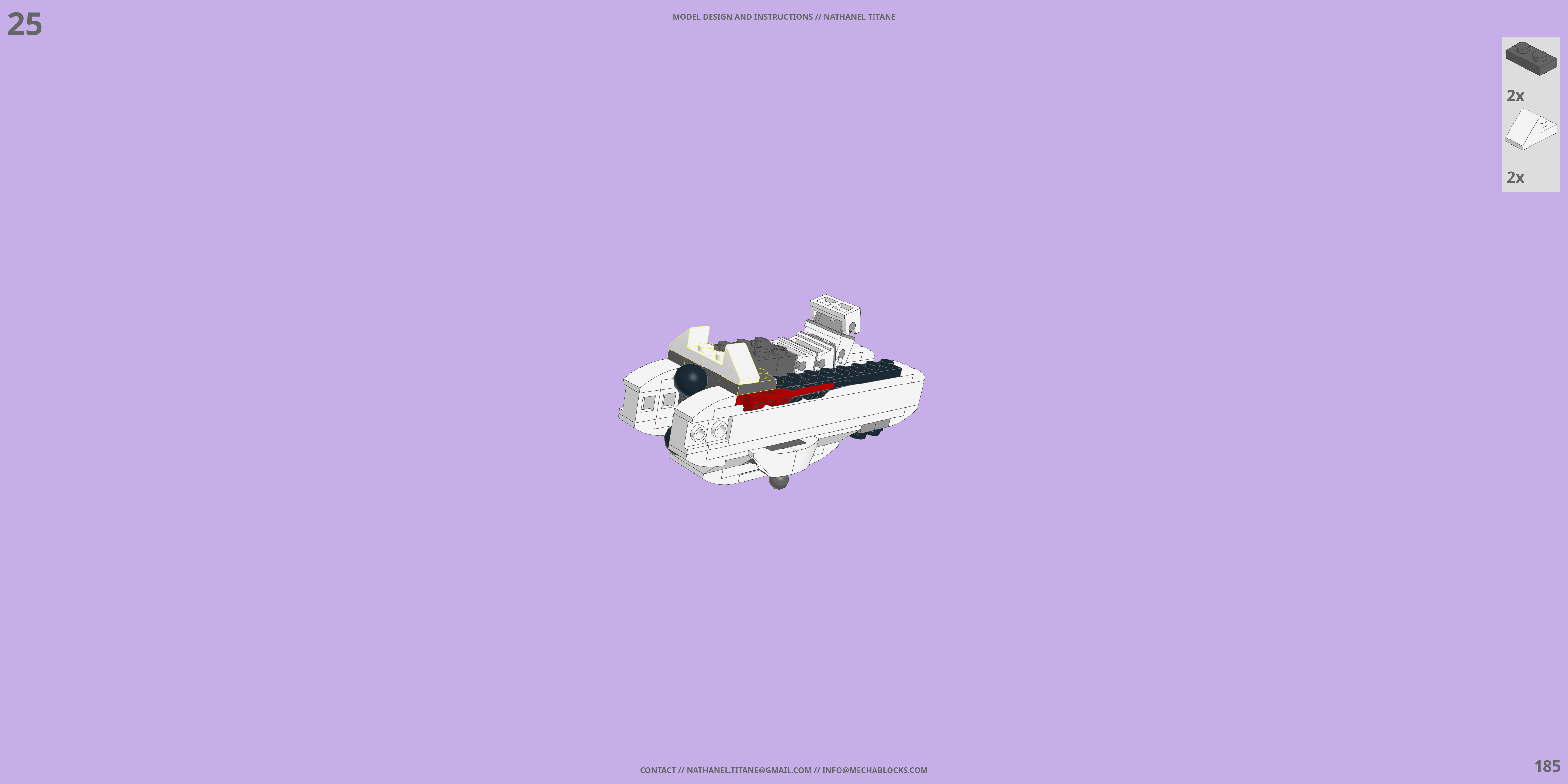 VF-11 THUNDERBOLT // GERWALK LEGO® MOC - Instruction Sample - Page 5
