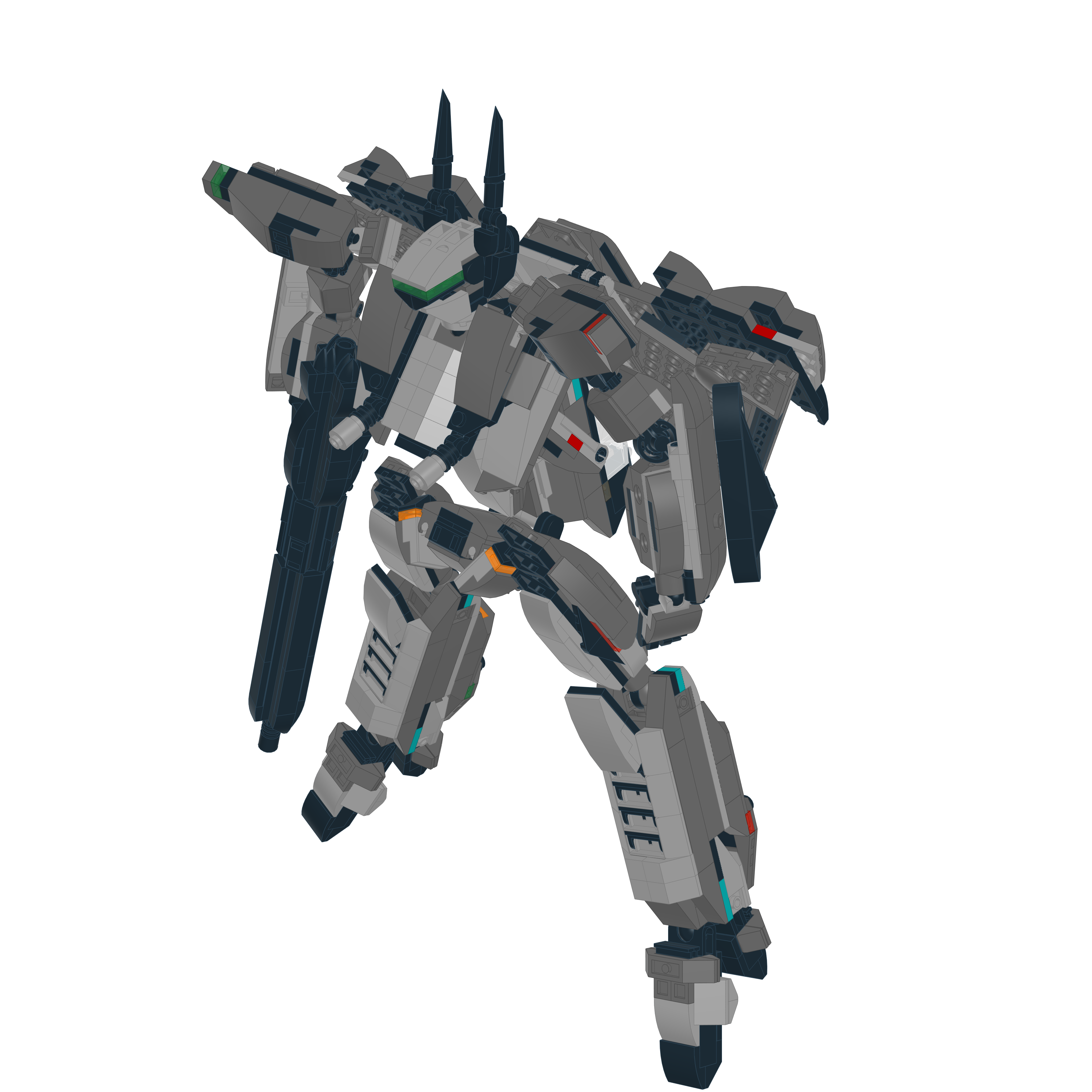 VF-171 NIGHTMARE PLUS // FIGHTER LEGO® MOC - BATTROID