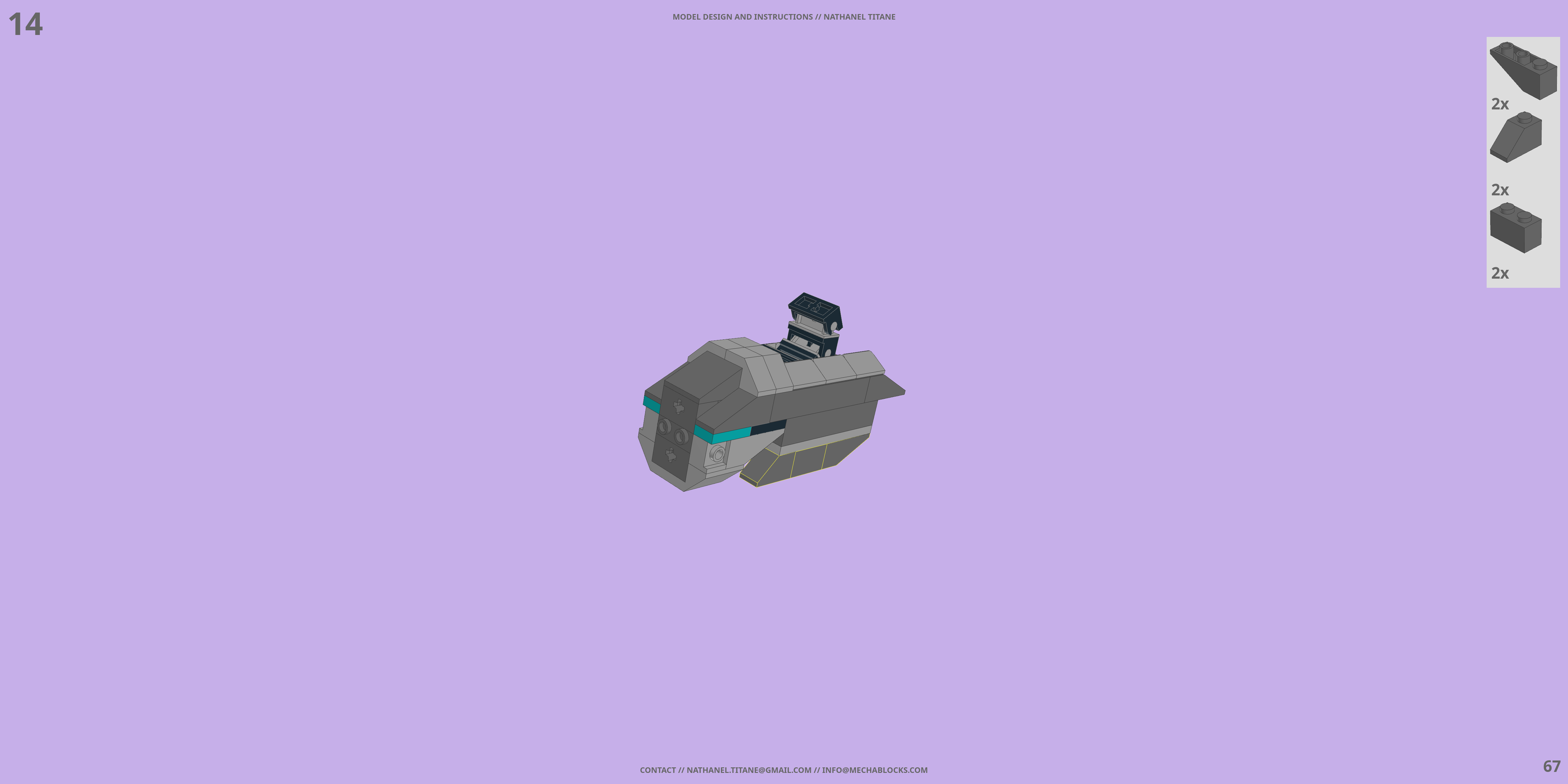 VF-171 NIGHTMARE PLUS // GERWALK LEGO® MOC - Instruction Sample - Page 2