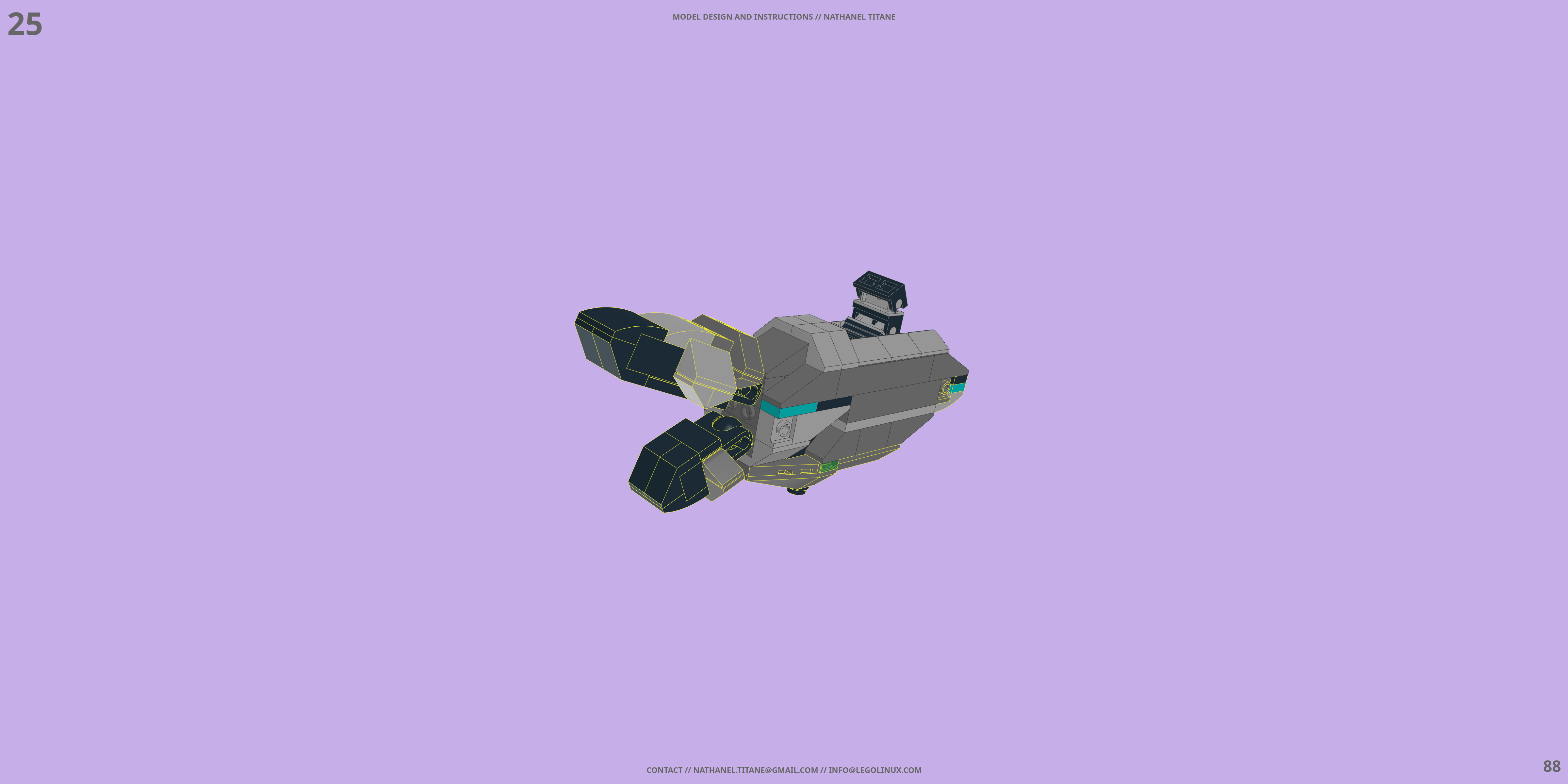 VF-171 NIGHTMARE PLUS // GERWALK LEGO® MOC - Instruction Sample - Page 3