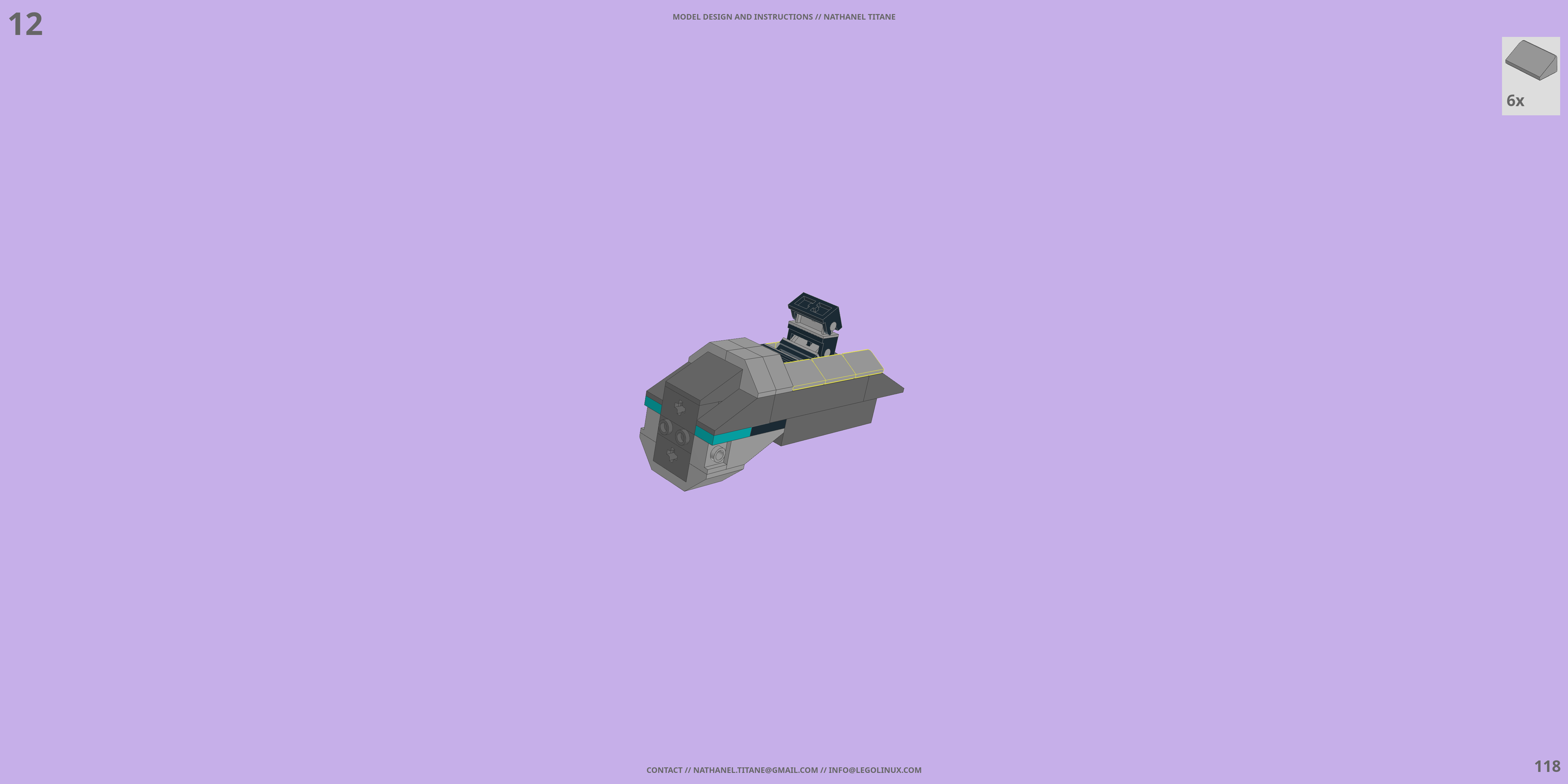 VF-171 NIGHTMARE PLUS // GERWALK LEGO® MOC - Instruction Sample - Page 4