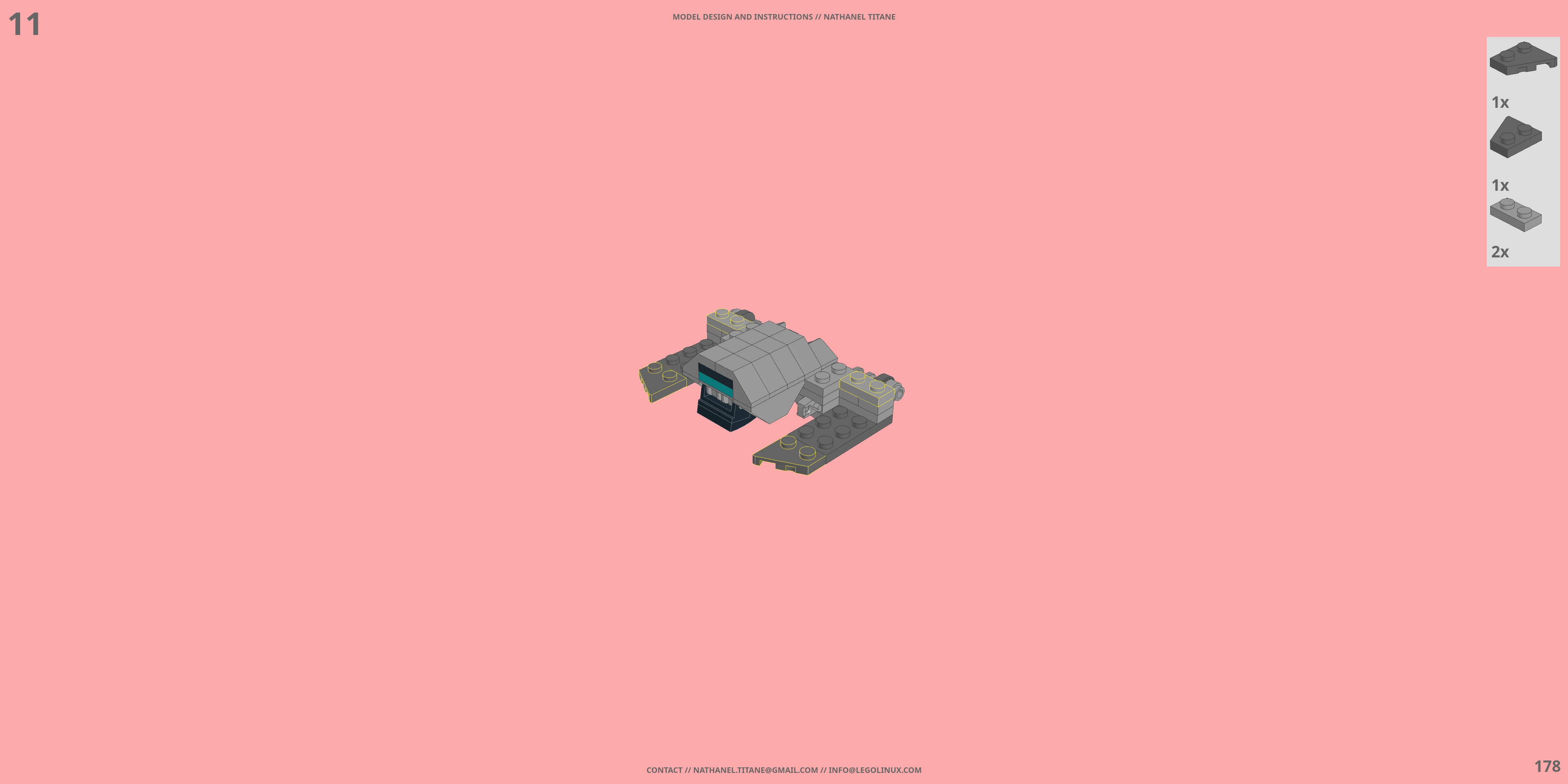 VF-171 NIGHTMARE PLUS // GERWALK LEGO® MOC - Instruction Sample - Page 5