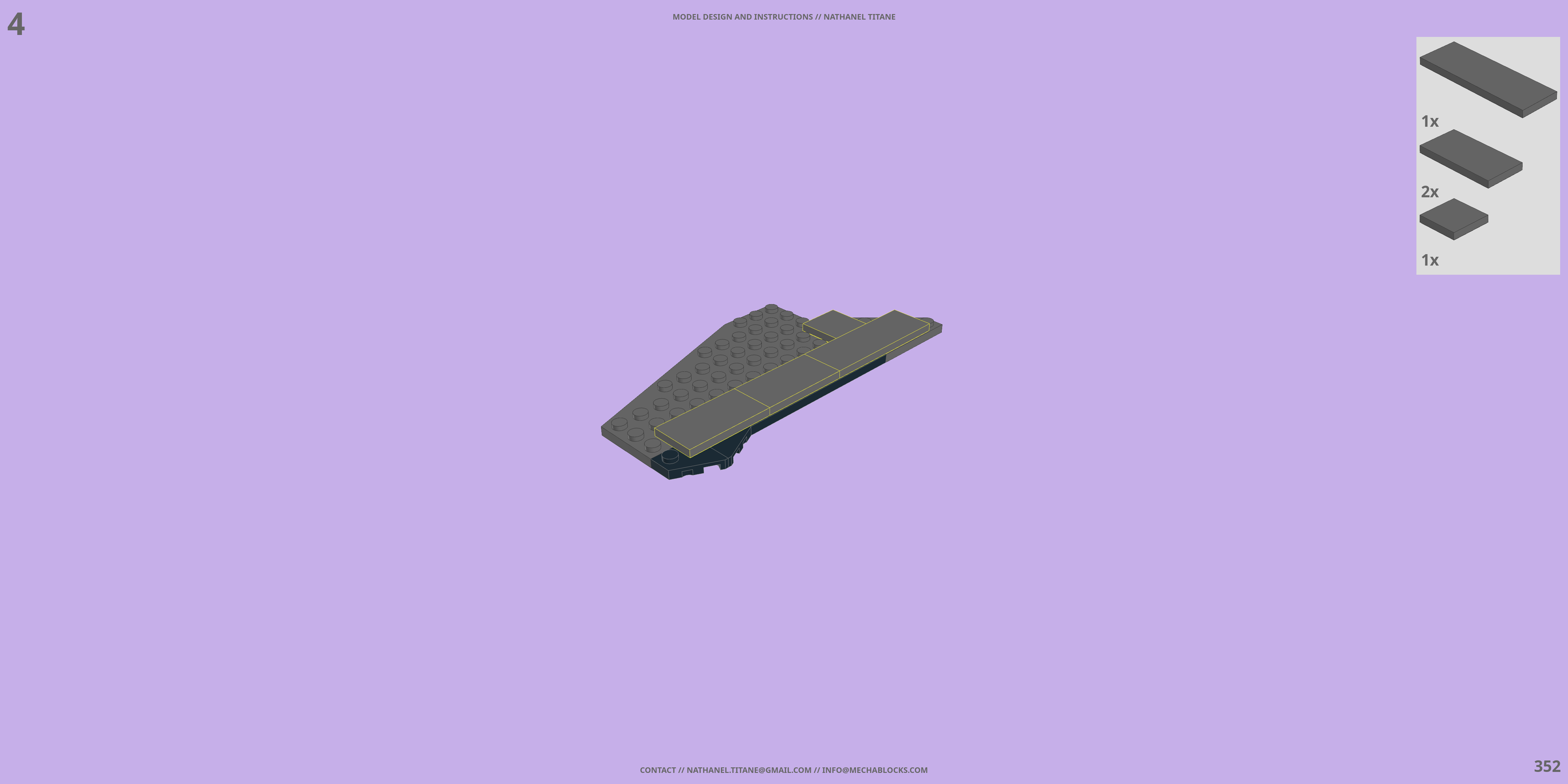 VF-171 NIGHTMARE PLUS // GERWALK LEGO® MOC - Instruction Sample - Page 6