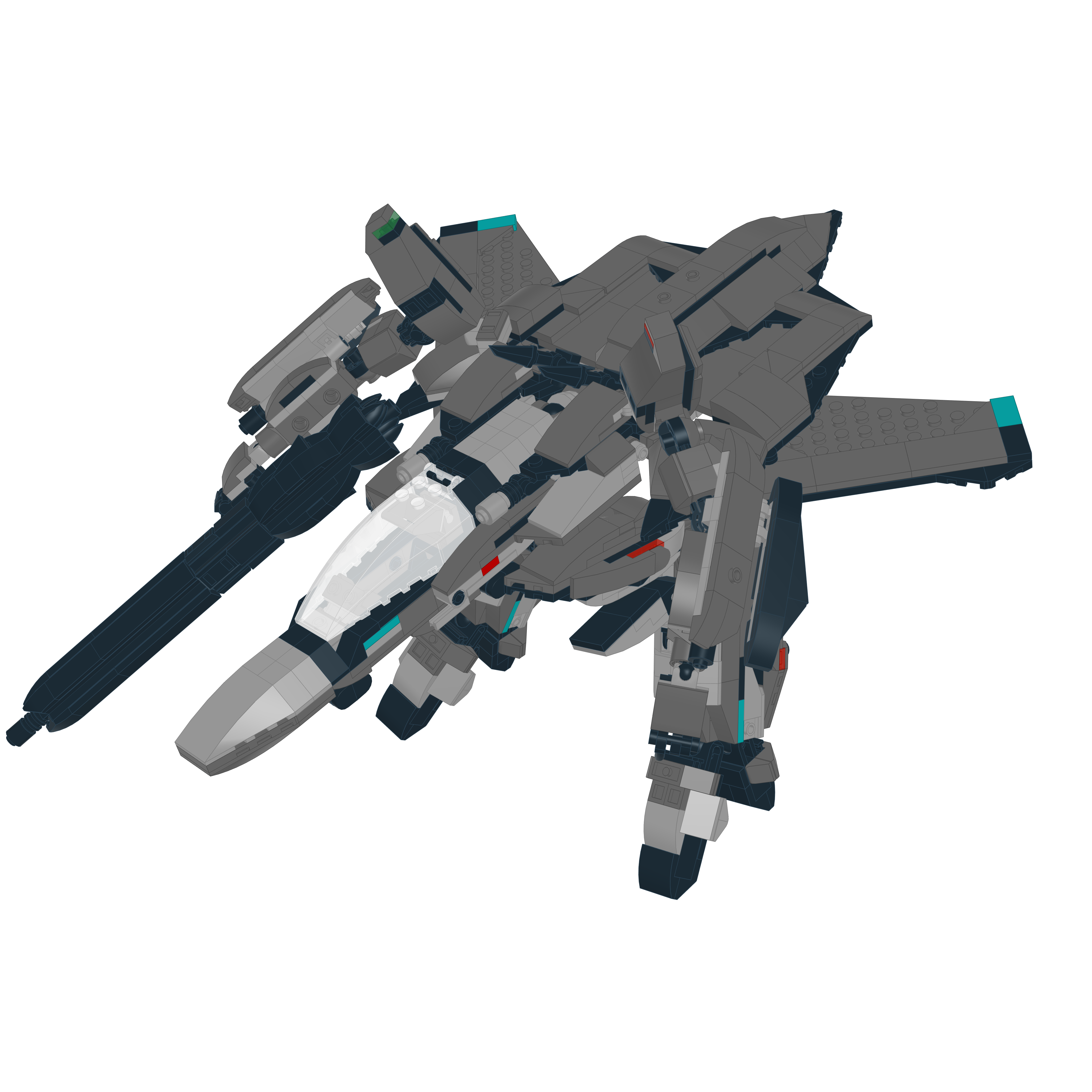 VF-171 NIGHTMARE PLUS // FIGHTER LEGO® MOC - GERWALK