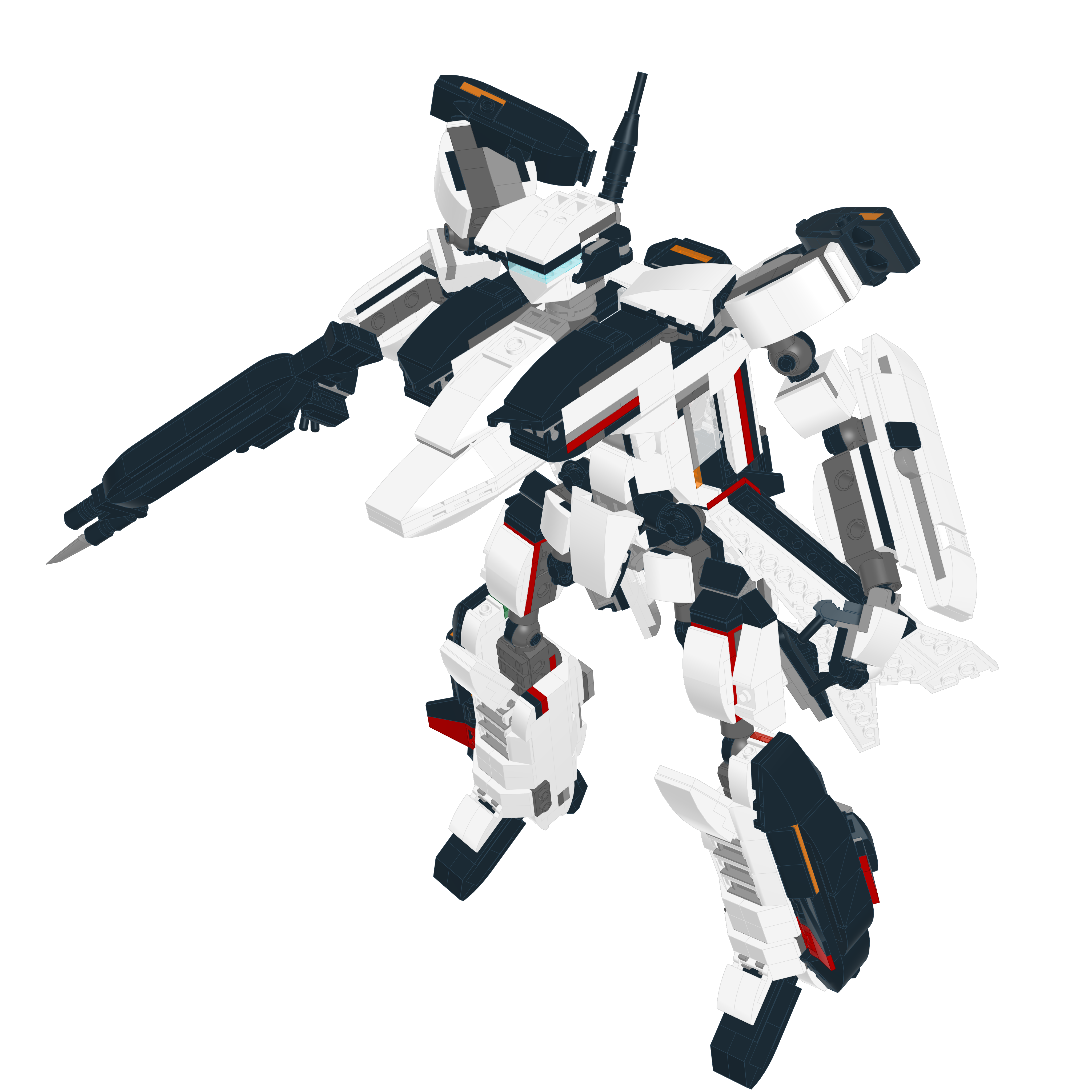 VF-19 EXCALIBUR // BATTROID LEGO® MOC - BATTROID SUPER