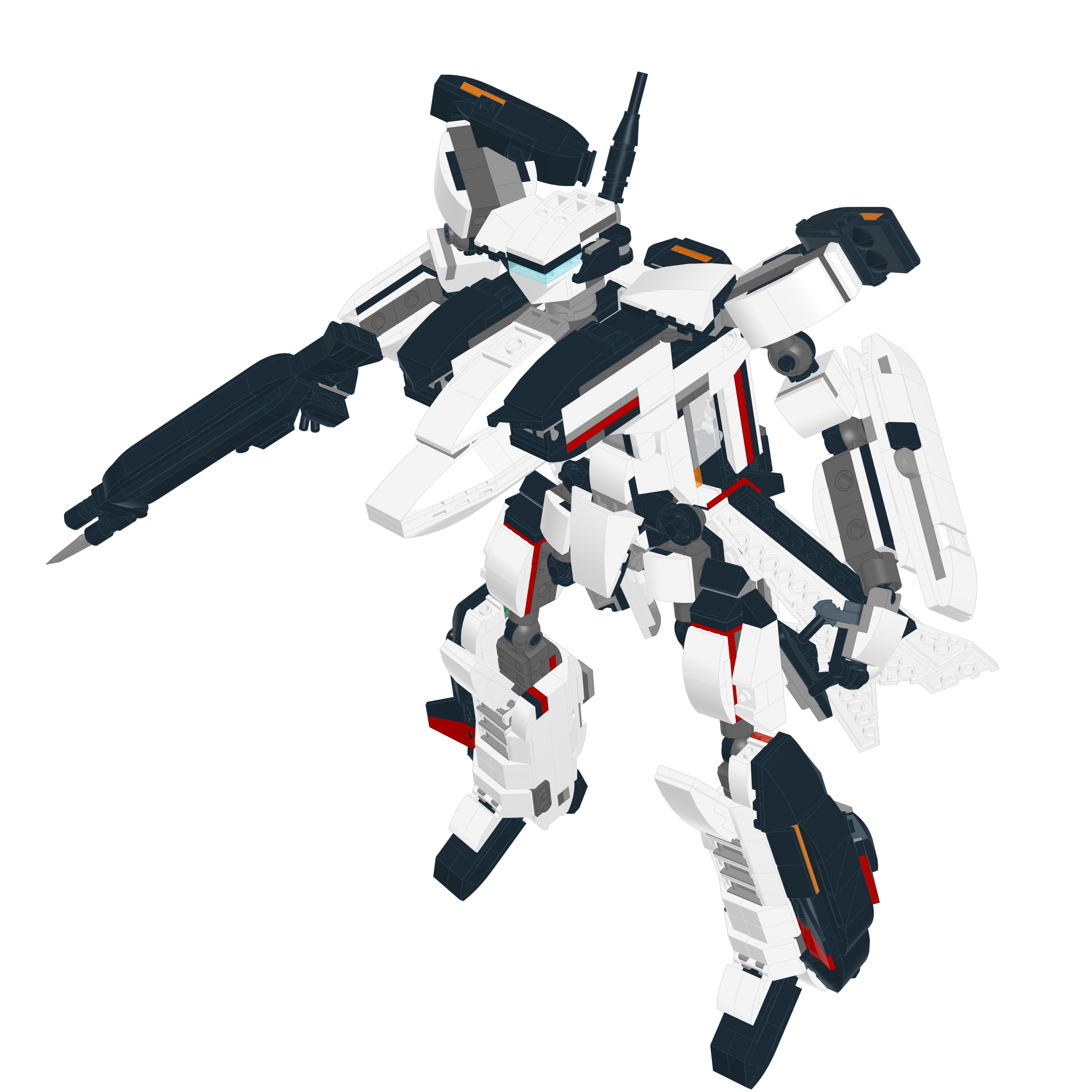 VF-19 EXCALIBUR // BATTROID LEGO® MOC - BATTROID SUPER