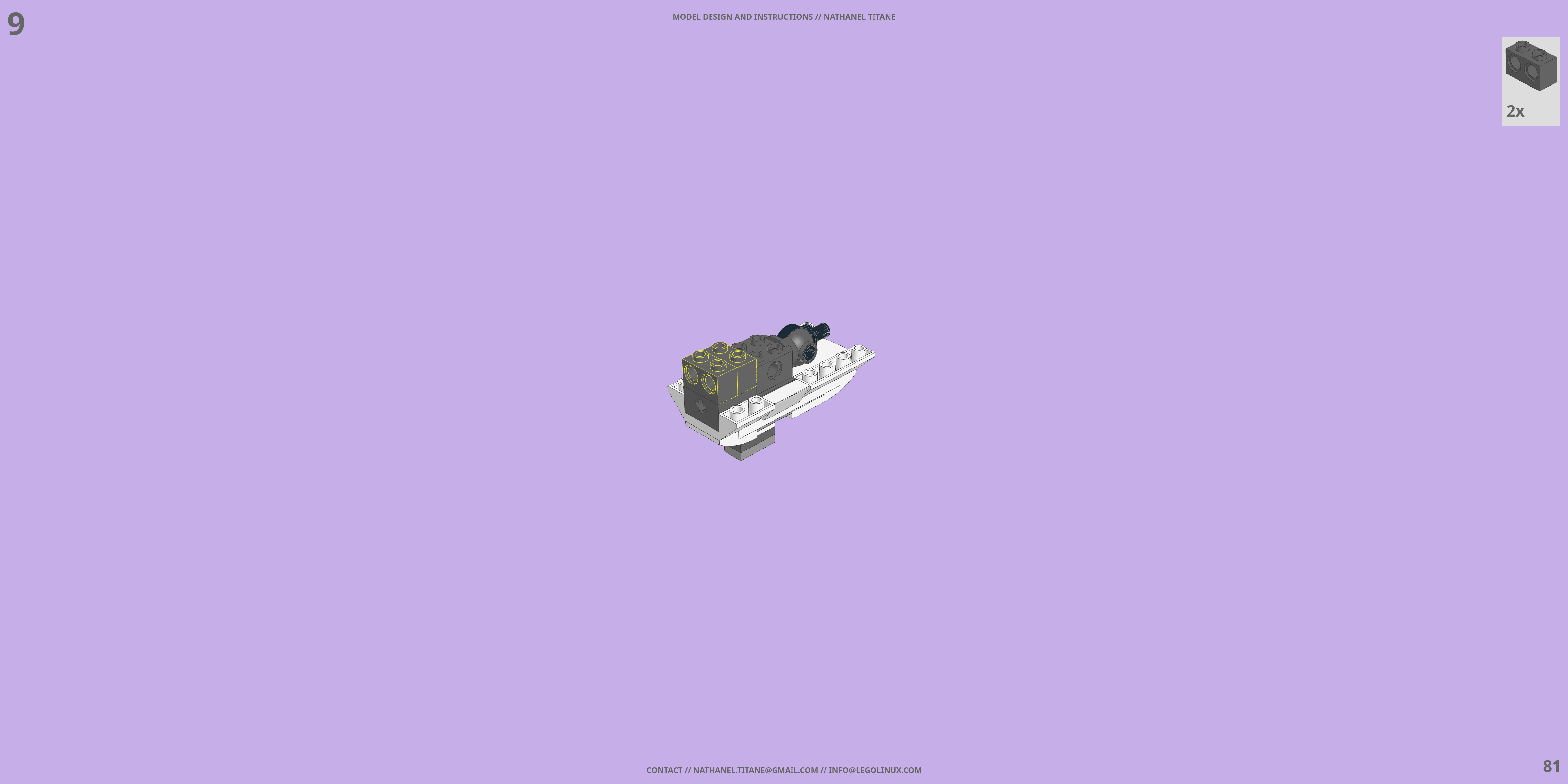 VF-19 EXCALIBUR // BATTROID LEGO® MOC - Instruction Sample - Page 3