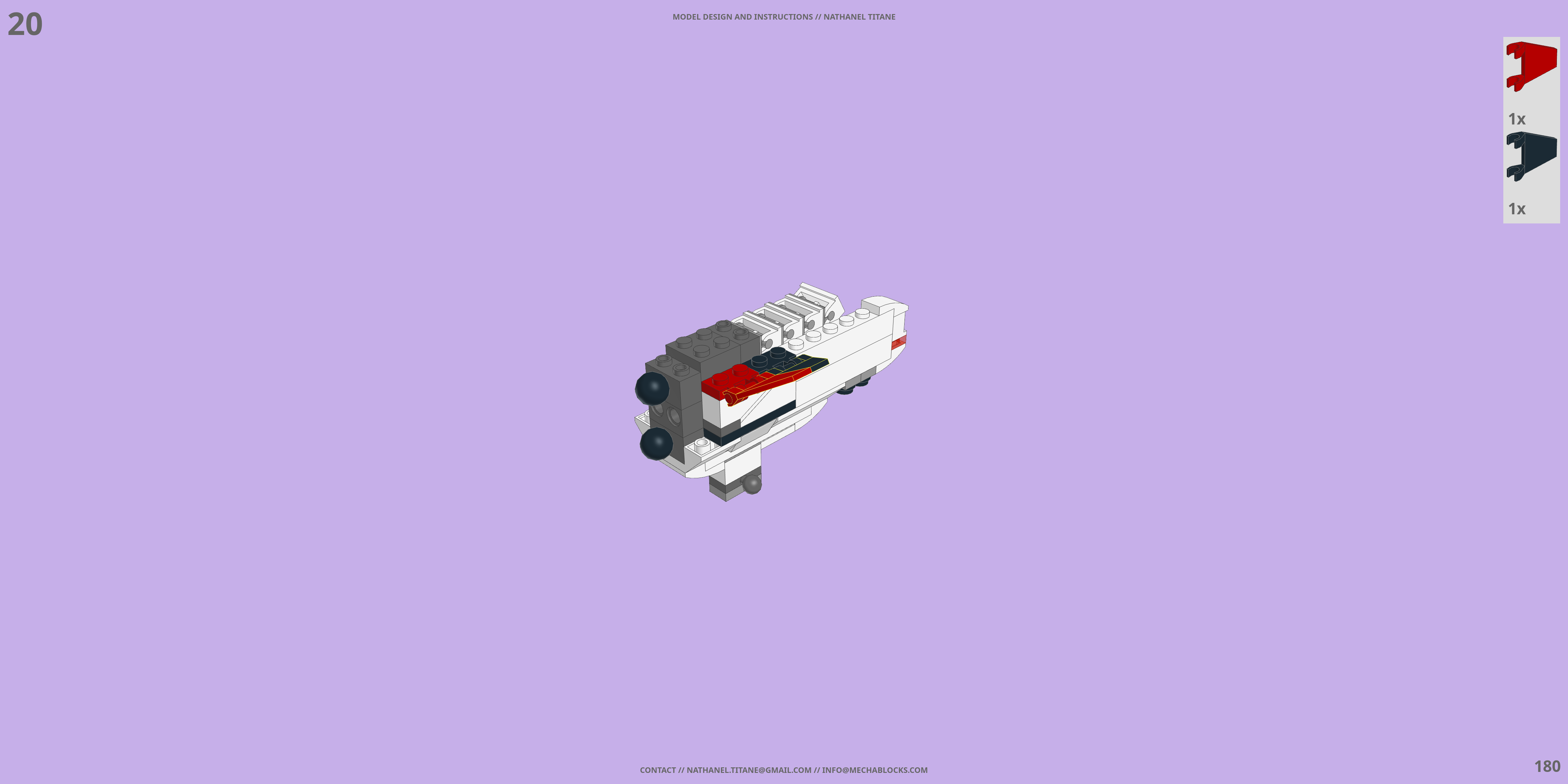 VF-19 EXCALIBUR // BATTROID LEGO® MOC - Instruction Sample - Page 5