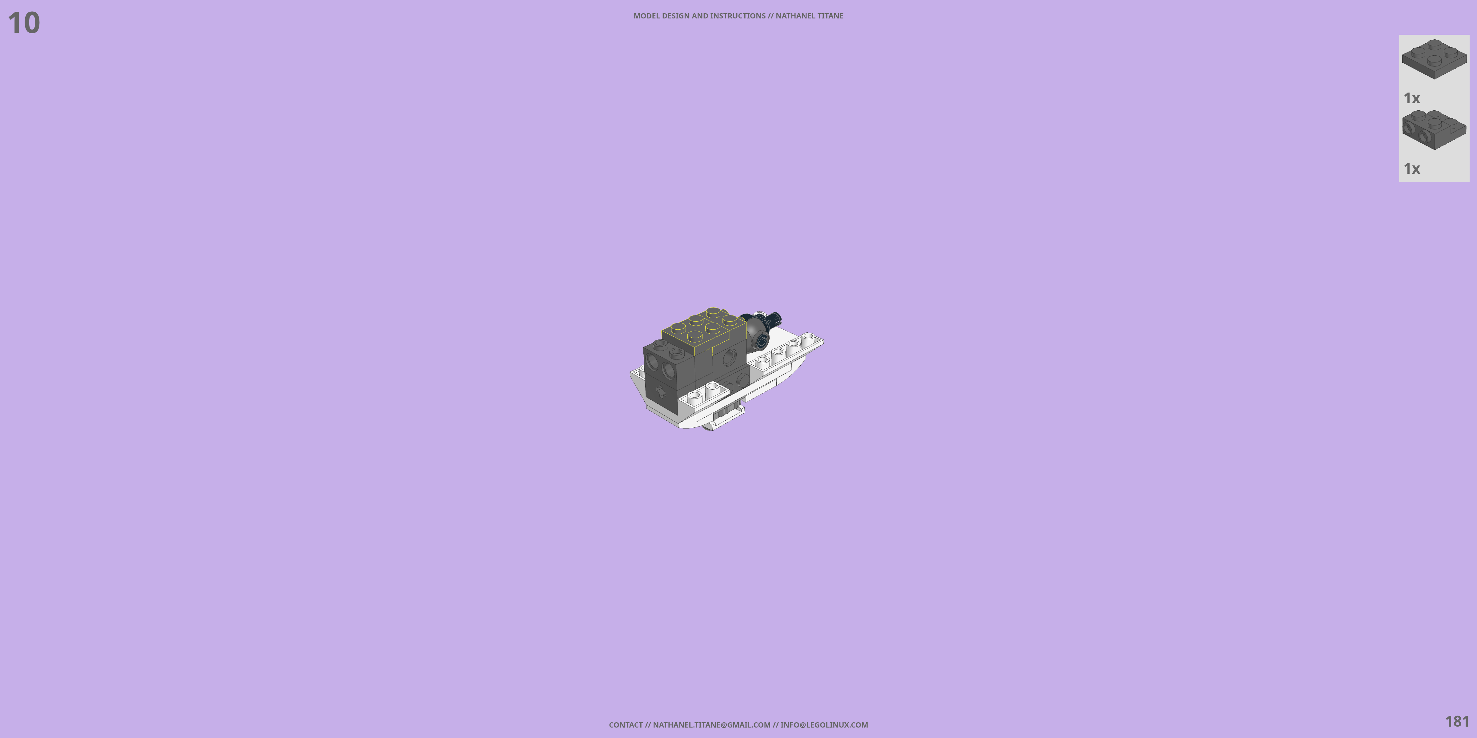 VF-19S EXCALIBUR // SUPER FIGHTER LEGO® MOC - Instruction Sample - Page 5