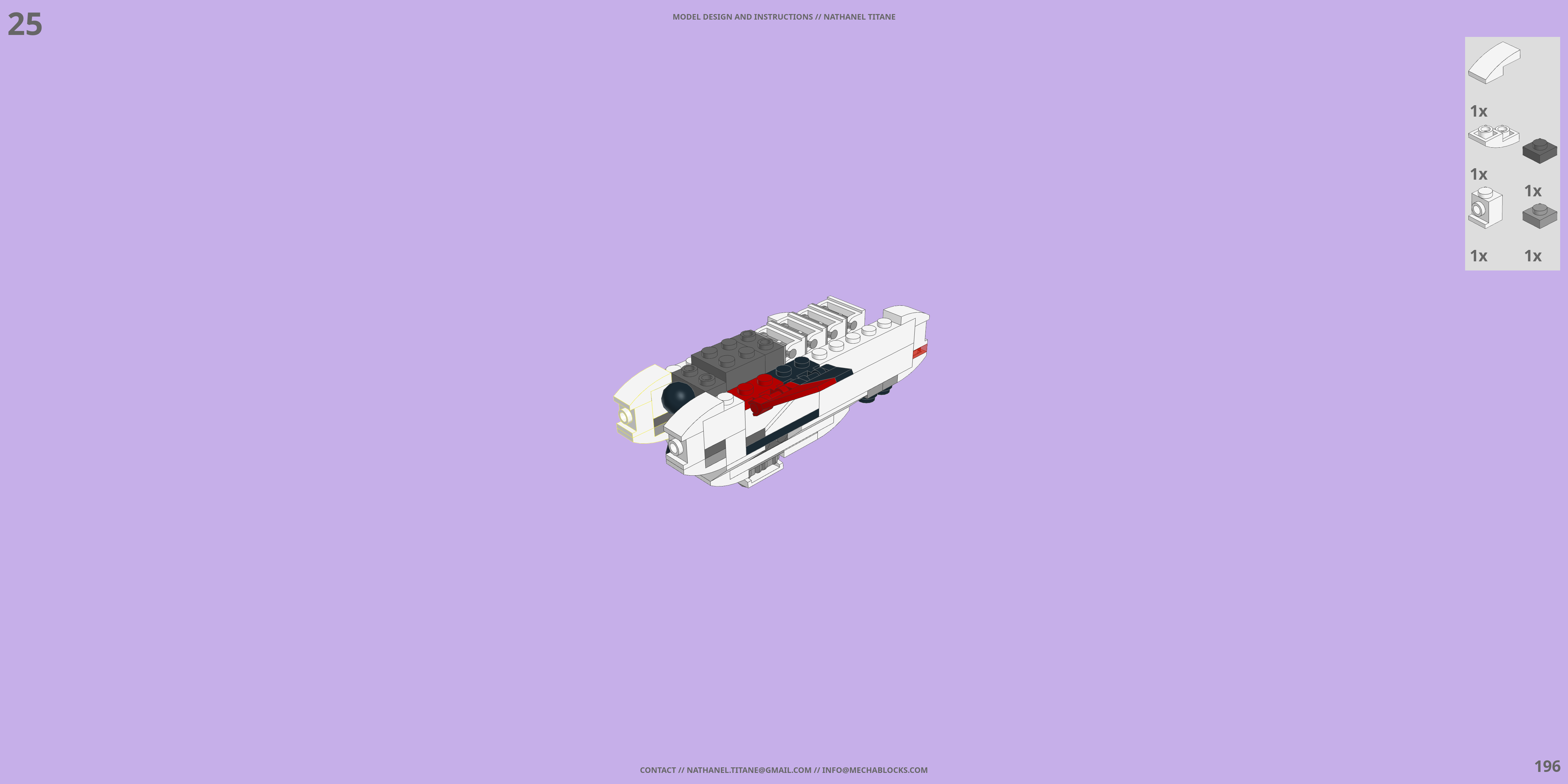 VF-19S EXCALIBUR // SUPER FIGHTER LEGO® MOC - Instruction Sample - Page 5