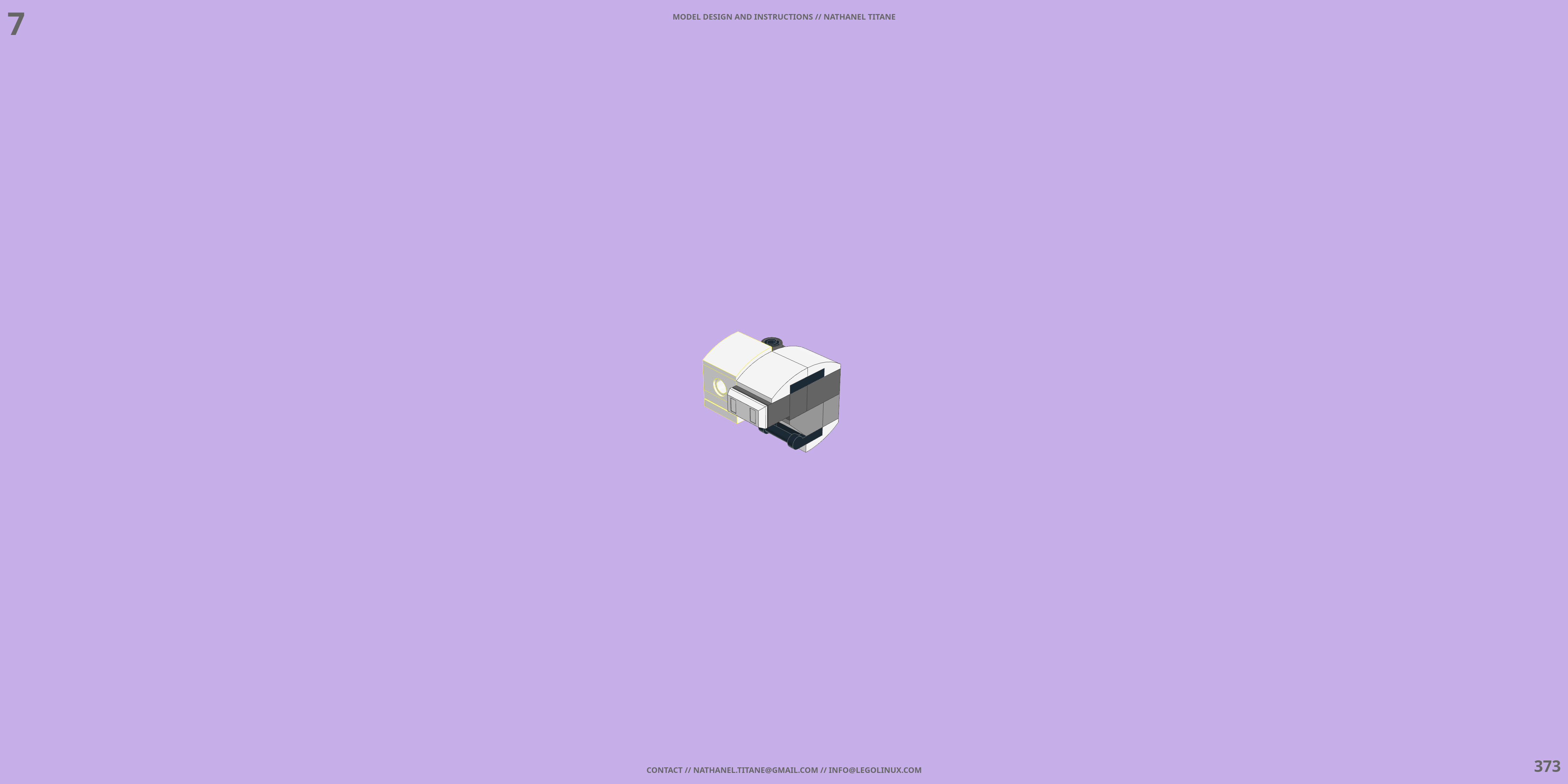 VF-19S EXCALIBUR // SUPER FIGHTER LEGO® MOC - Instruction Sample - Page 6