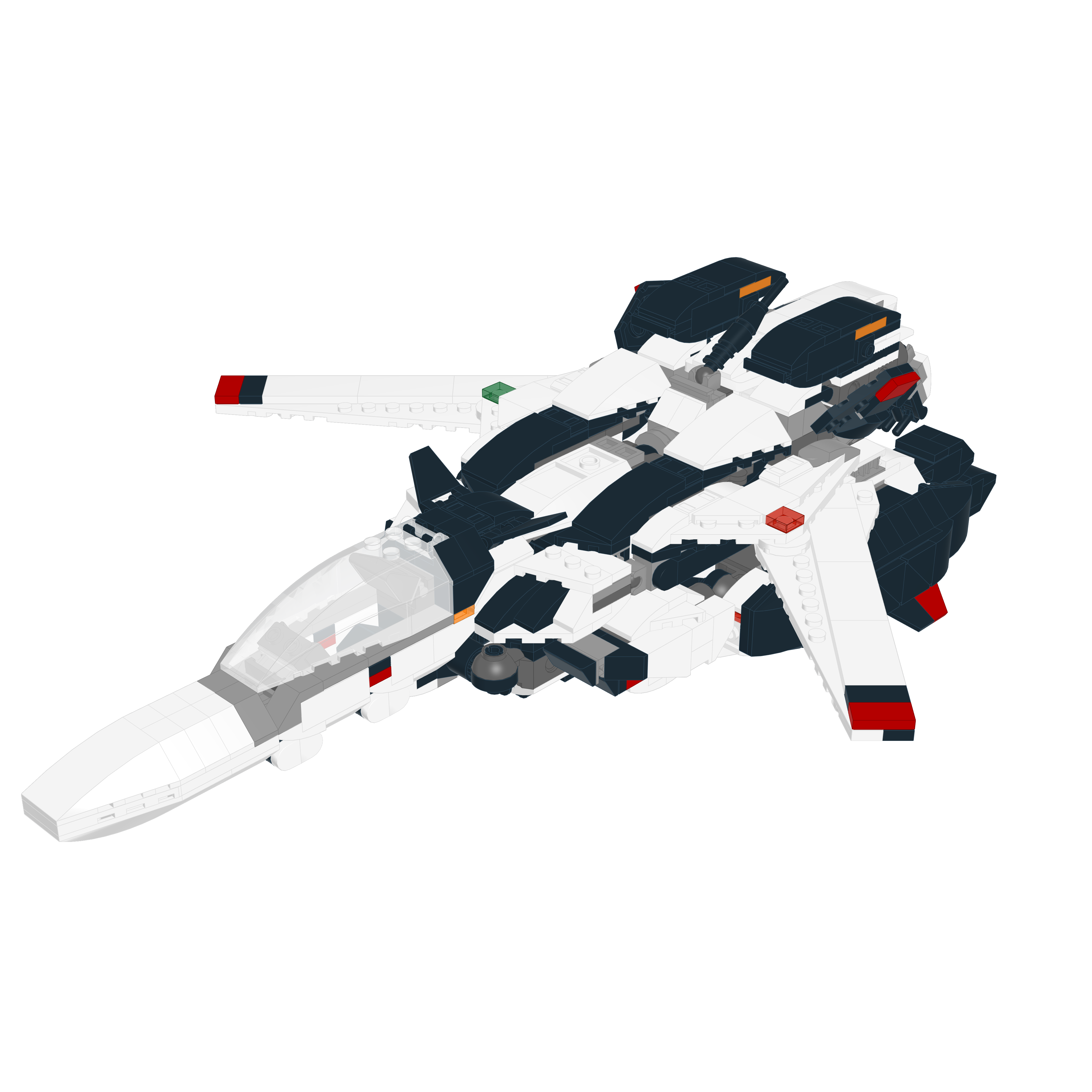 VF-1S VALKYRIE // FIGHTER LEGO® MOC - FIGHTER