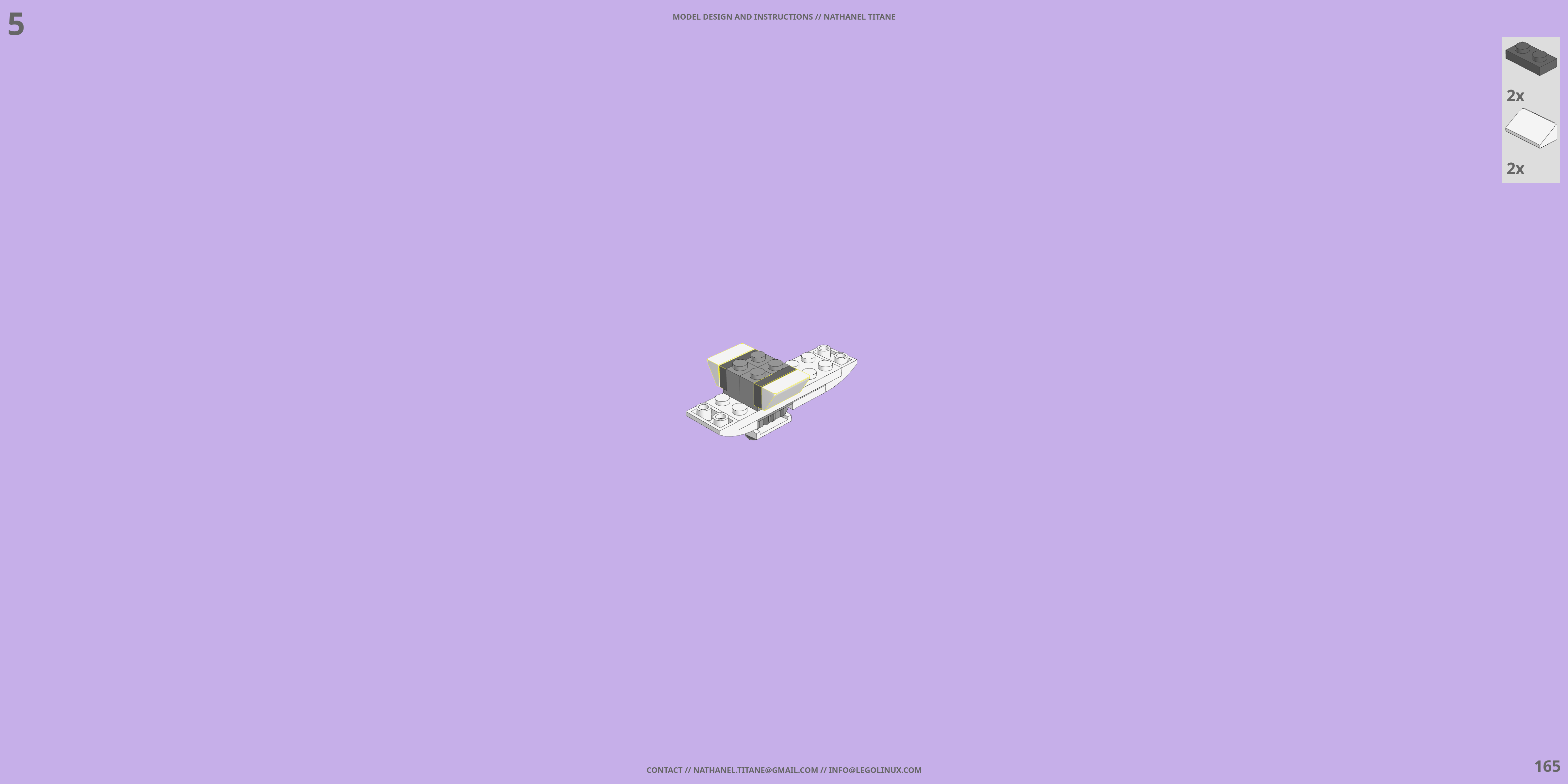 VF-19 EXCALIBUR // FIGHTER LEGO® MOC - Instruction Sample - Page 5