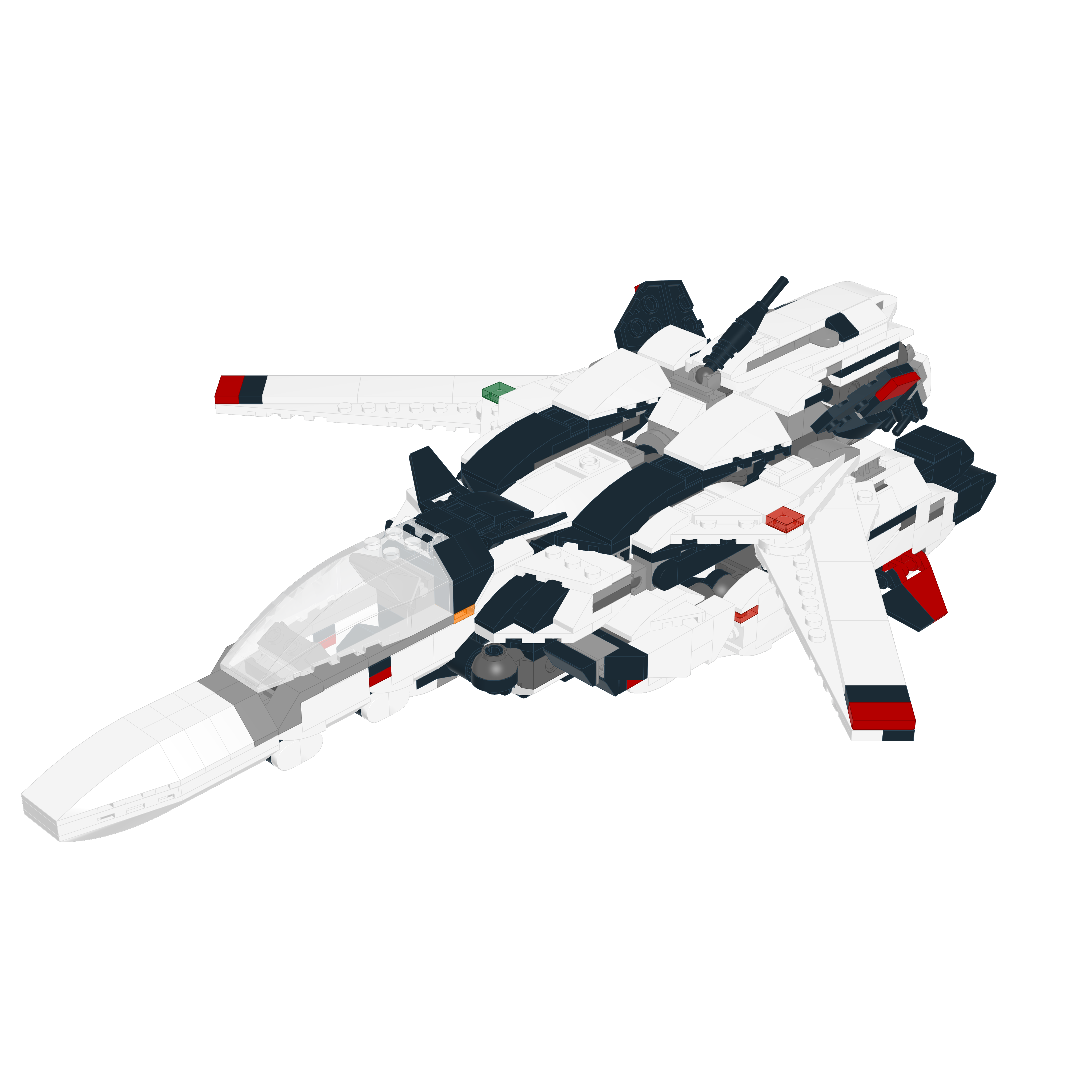 VF-19 EXCALIBUR // BATTROID LEGO® MOC - FIGHTER