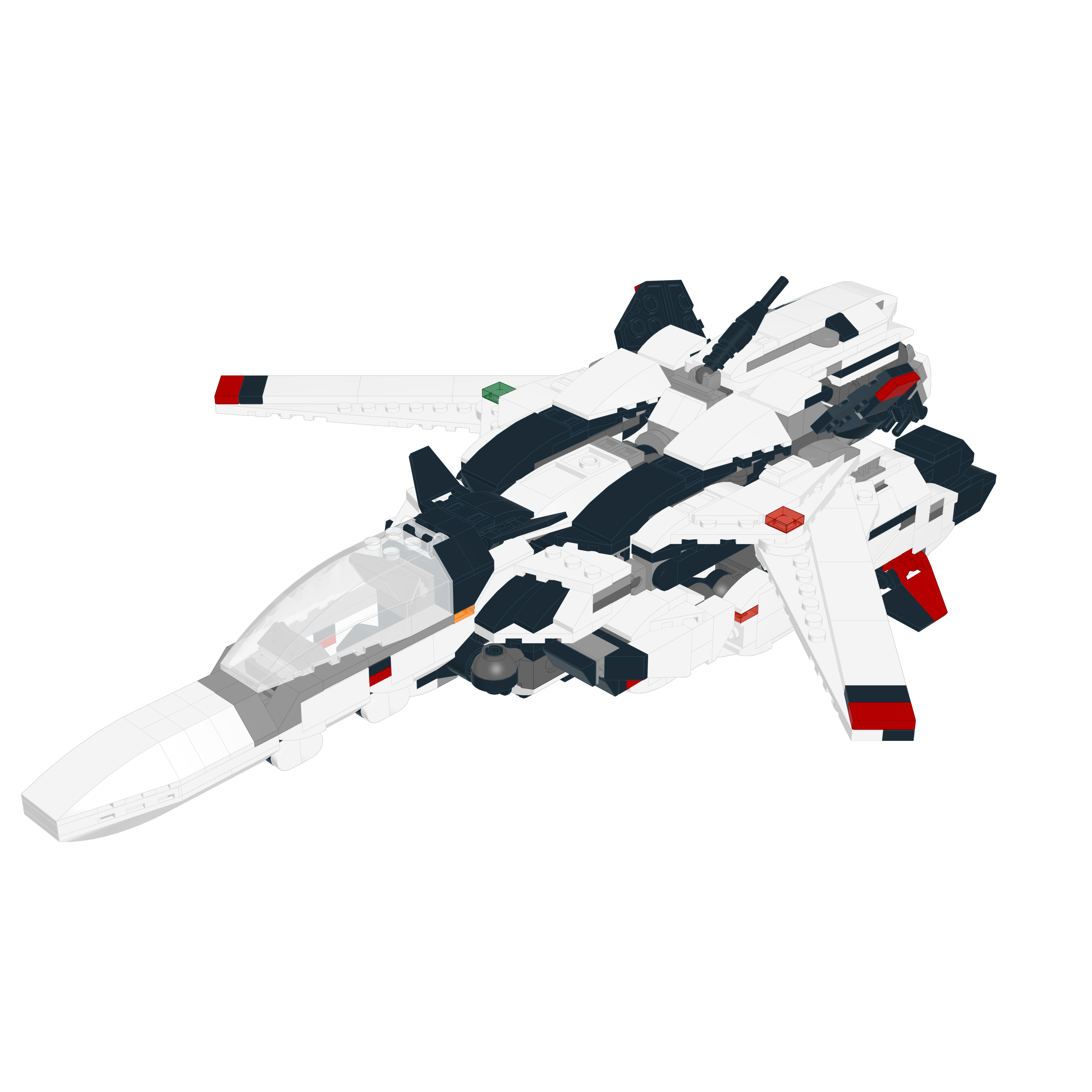 VF-19 EXCALIBUR // BATTROID LEGO® MOC - FIGHTER