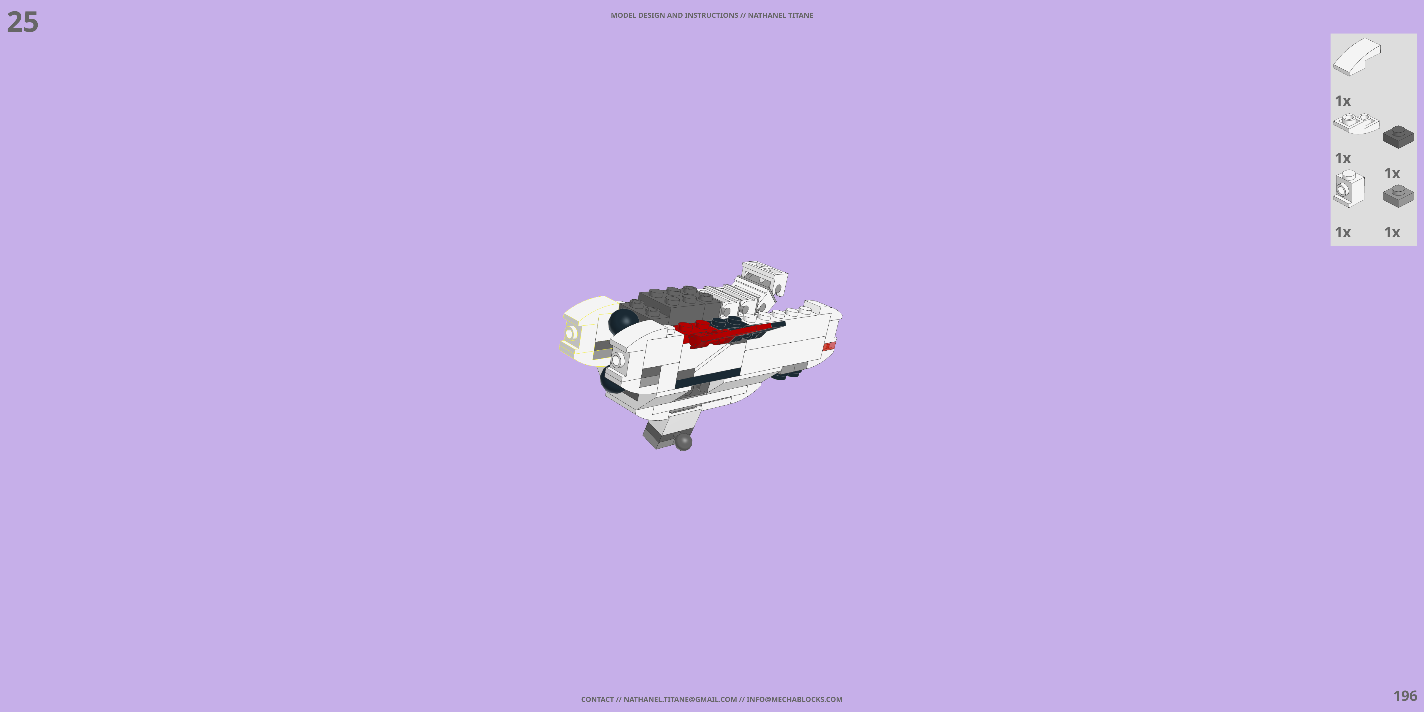 VF-19S EXCALIBUR // SUPER GERWALK LEGO® MOC - Instruction Sample - Page 5