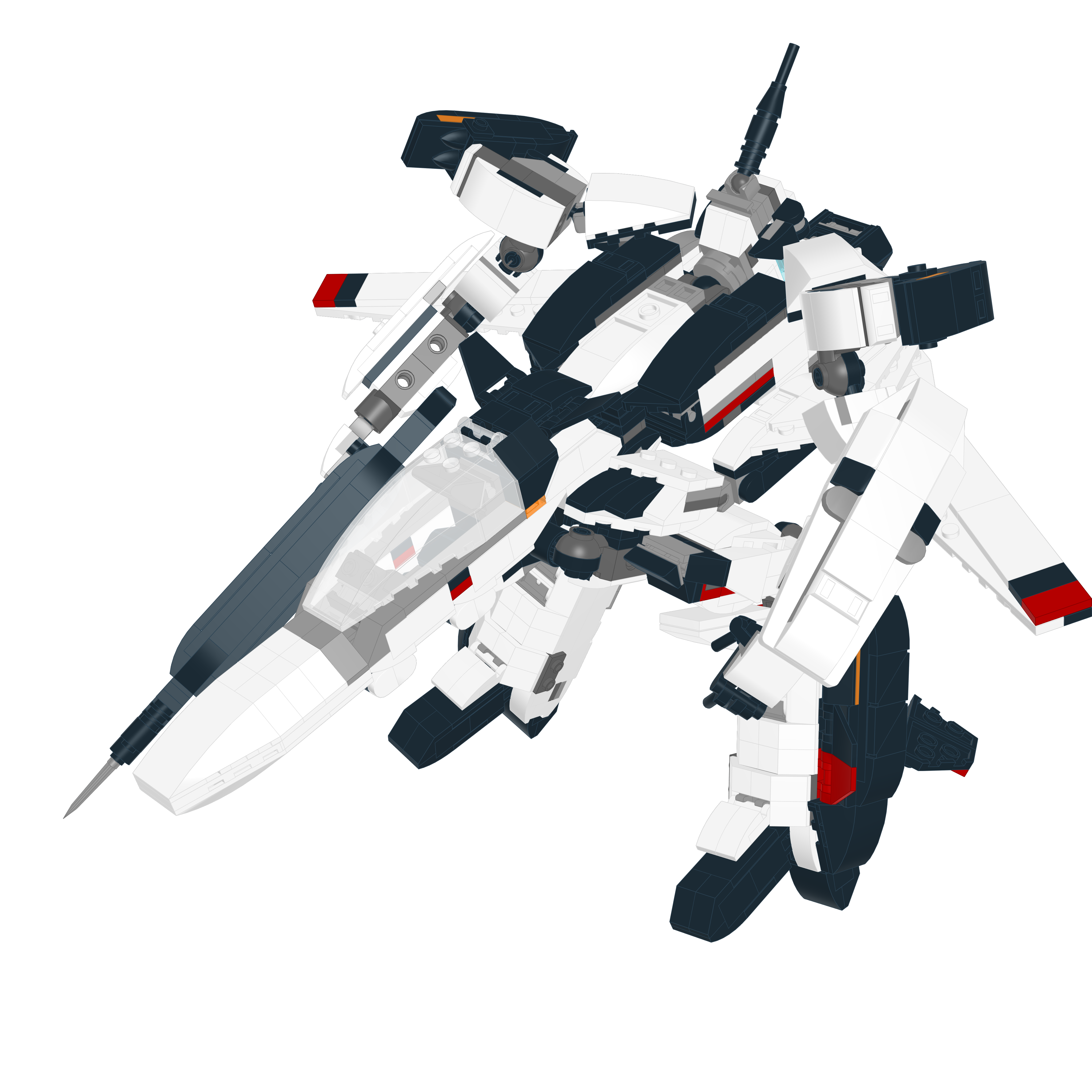 VF-19 EXCALIBUR // GERWALK LEGO® MOC - GERWALK SUPER