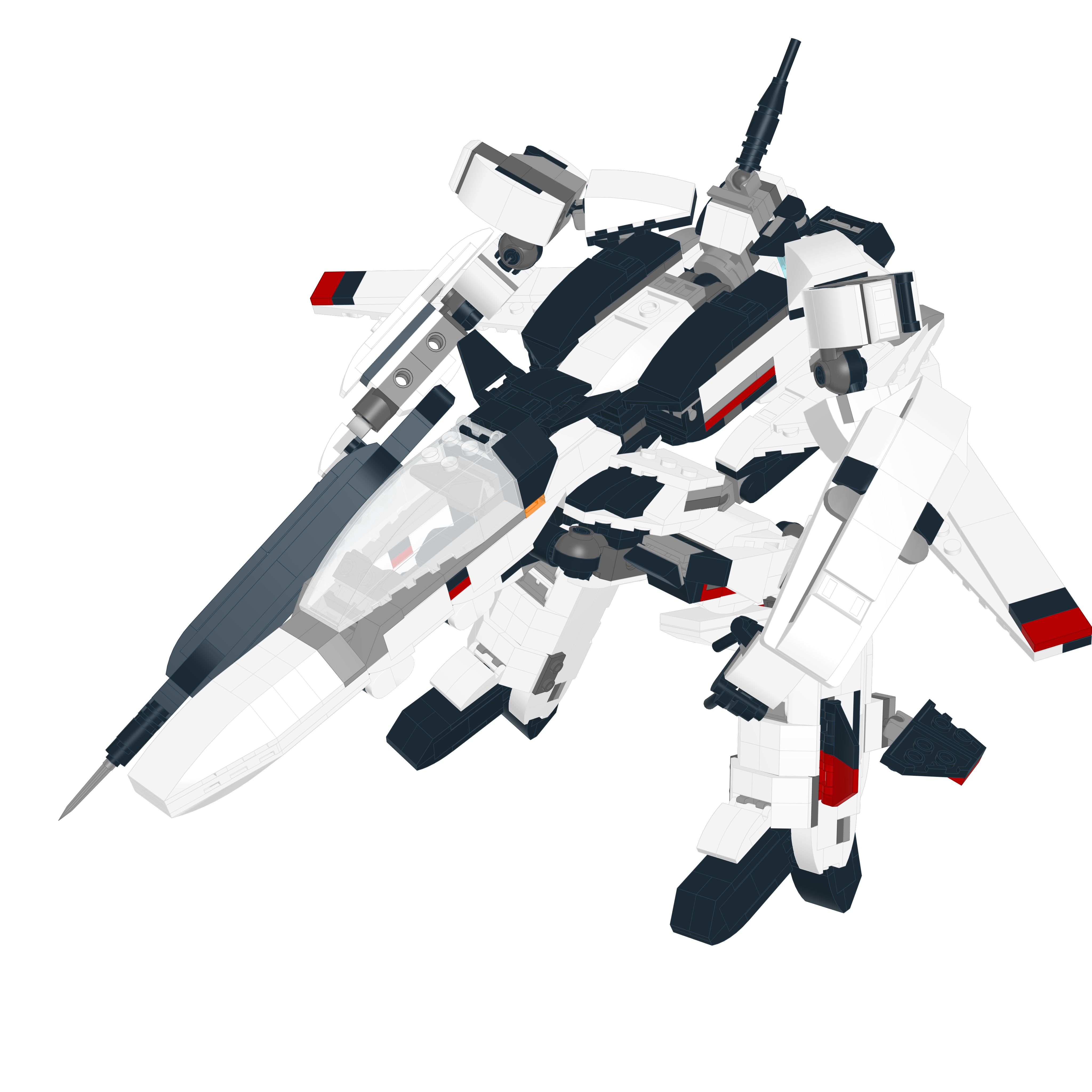 VF-19 EXCALIBUR // BATTROID LEGO® MOC - GERWALK
