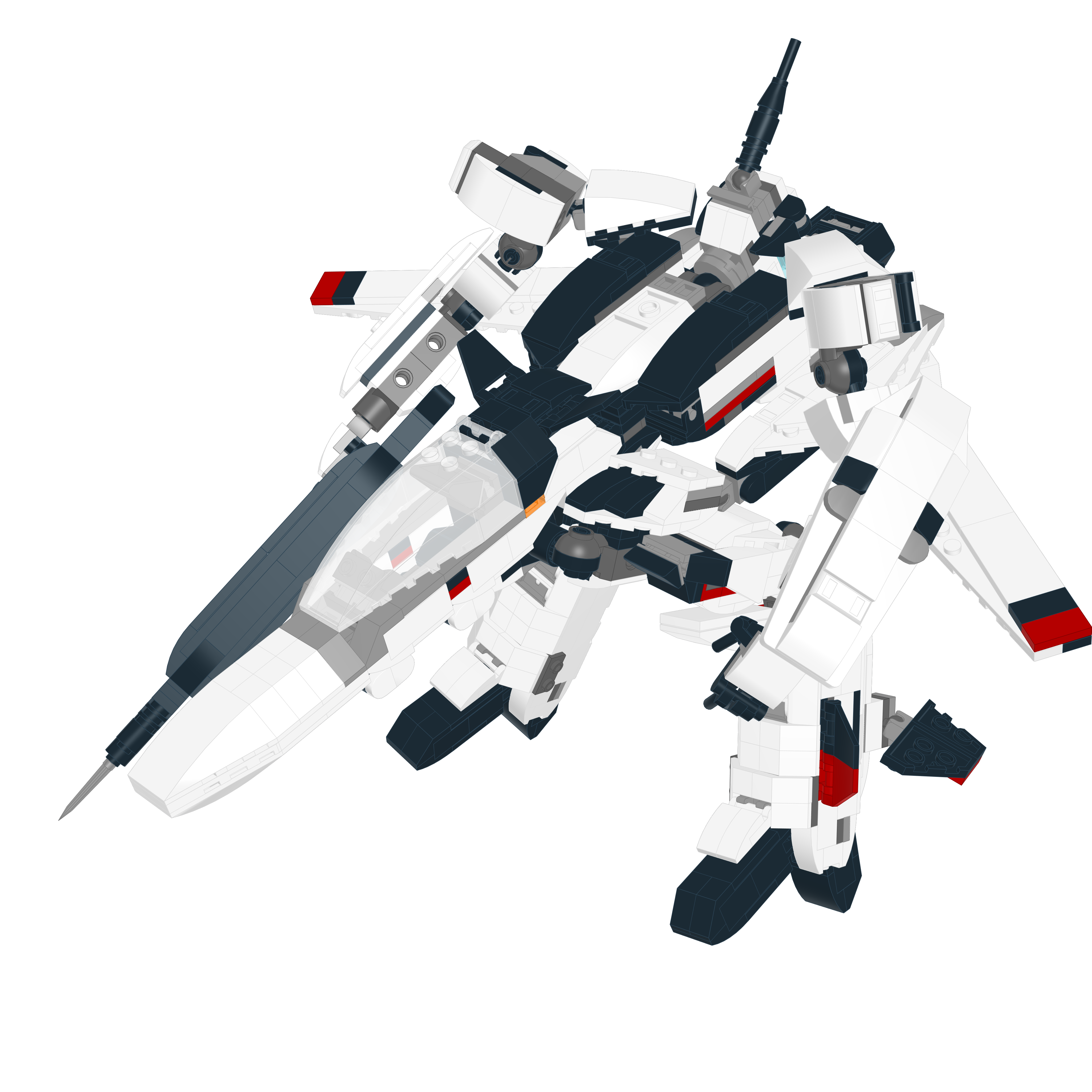 VF-19 EXCALIBUR // BATTROID LEGO® MOC - GERWALK