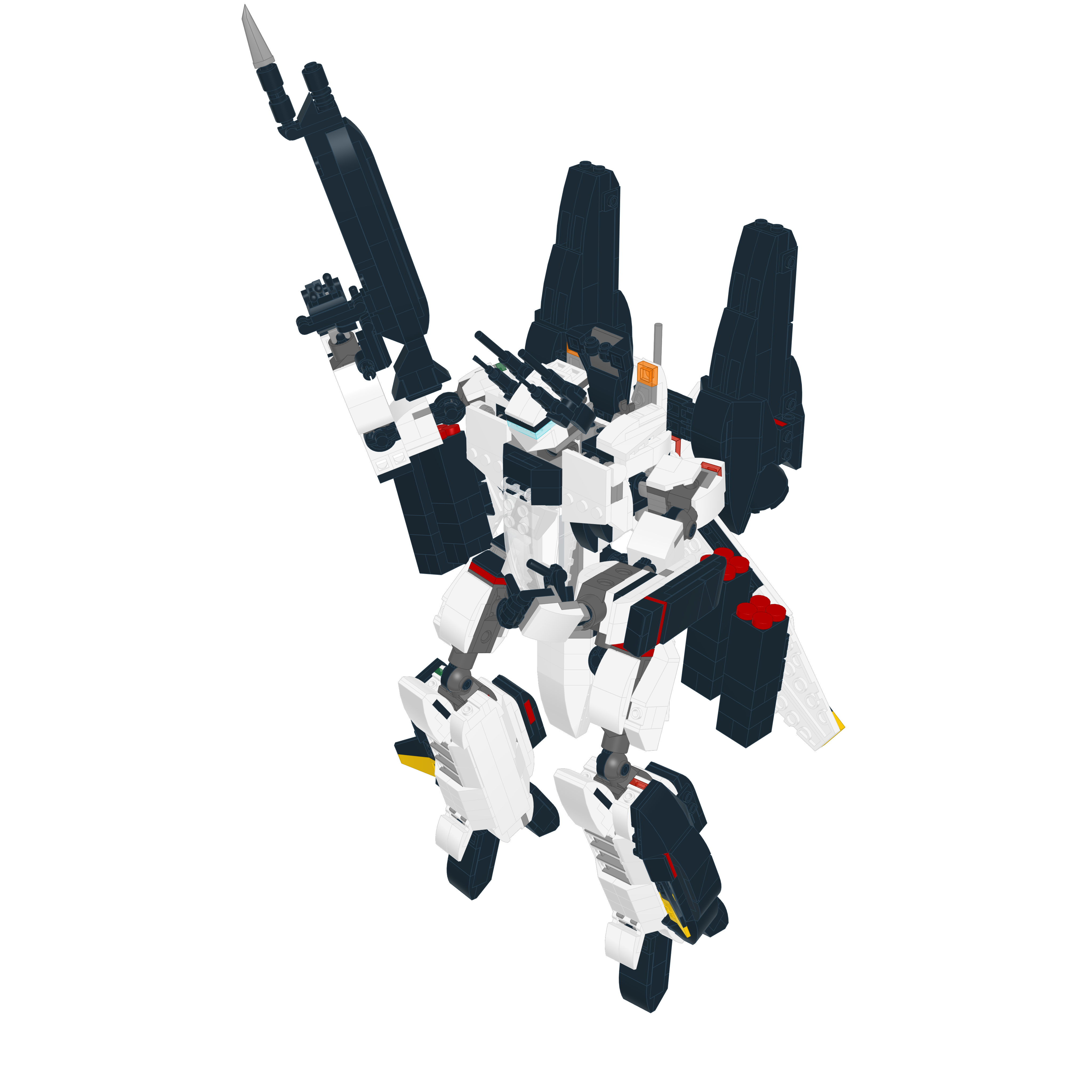 VF-1S VALKYRIE // BATTROID LEGO® MOC - BATTROID SUPER