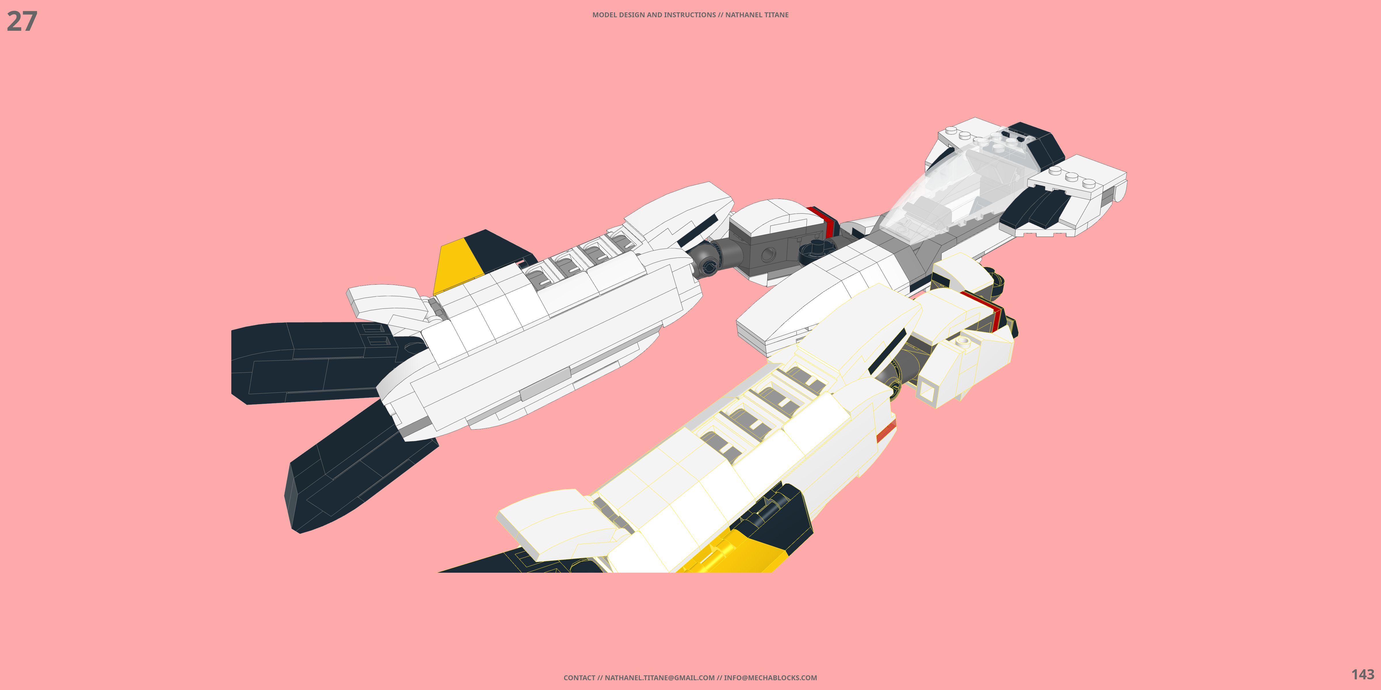 VF-1S VALKYRIE // BATTROID LEGO® MOC - Instruction Sample - Page 5