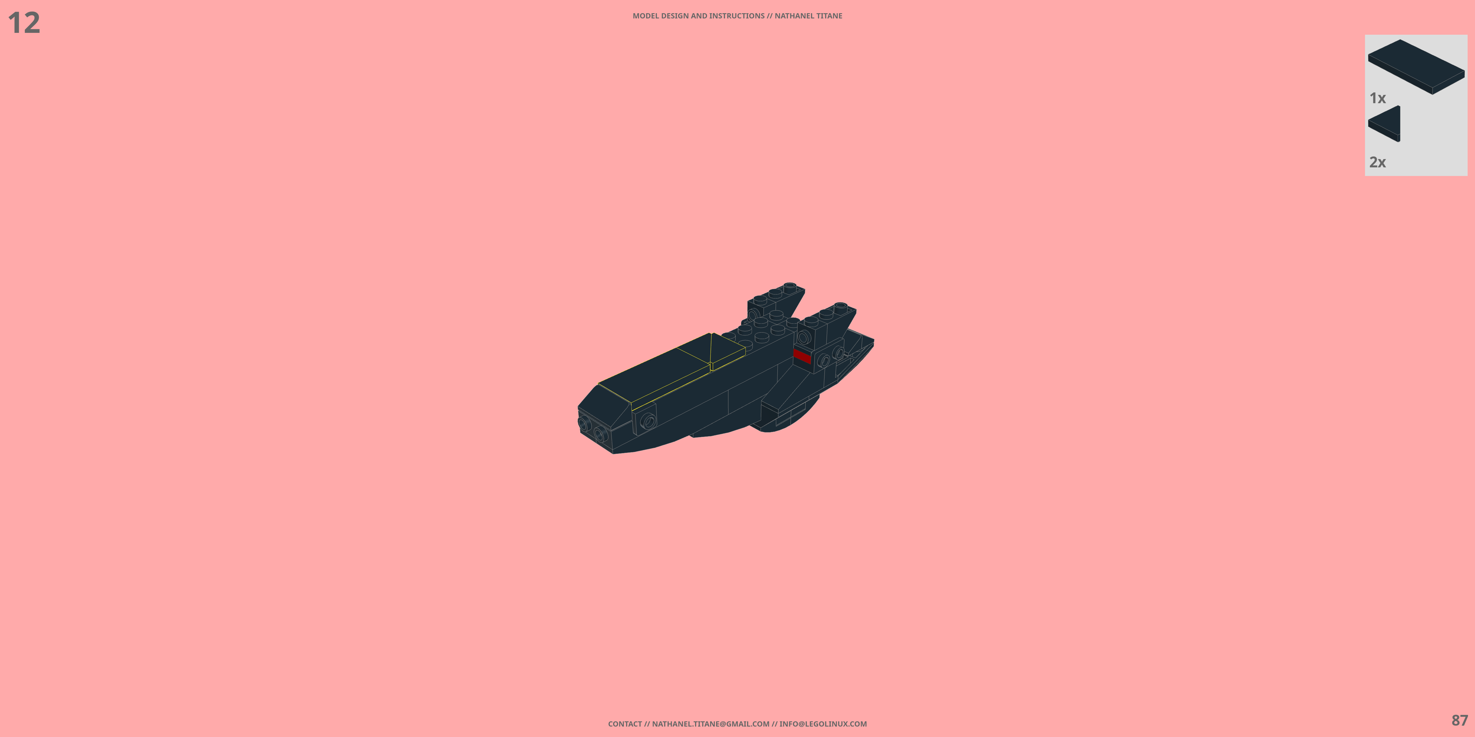 VF-1S VALKYRIE // FAST PACKS LEGO® MOC - Instruction Sample - Page 6