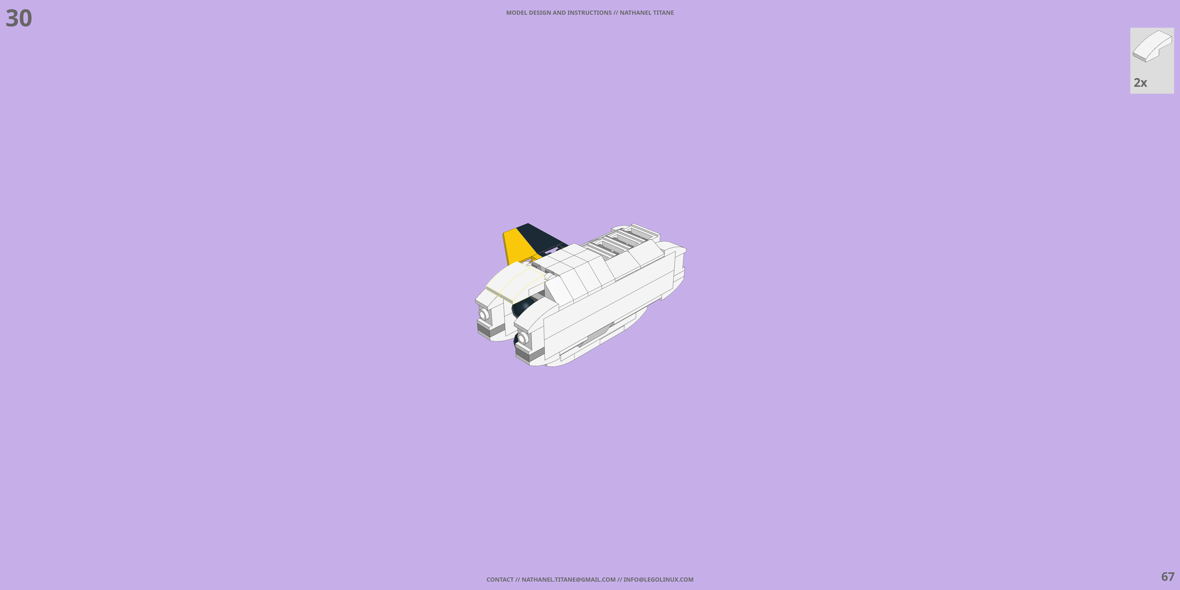 VF-1S VALKYRIE // SUPER FIGHTER LEGO® MOC - Instruction Sample - Page 2