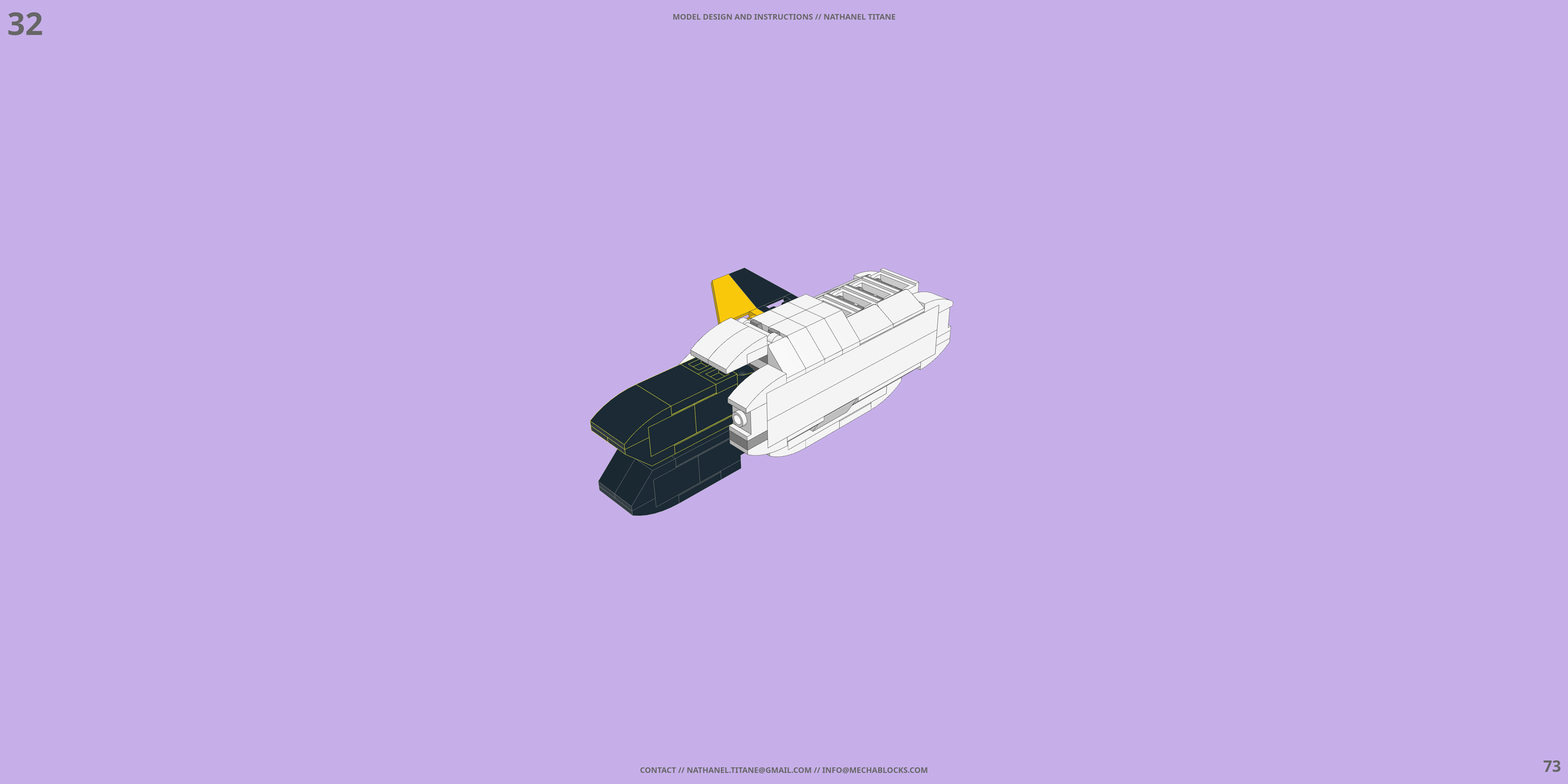 VF-1S VALKYRIE // SUPER FIGHTER LEGO® MOC - Instruction Sample - Page 2