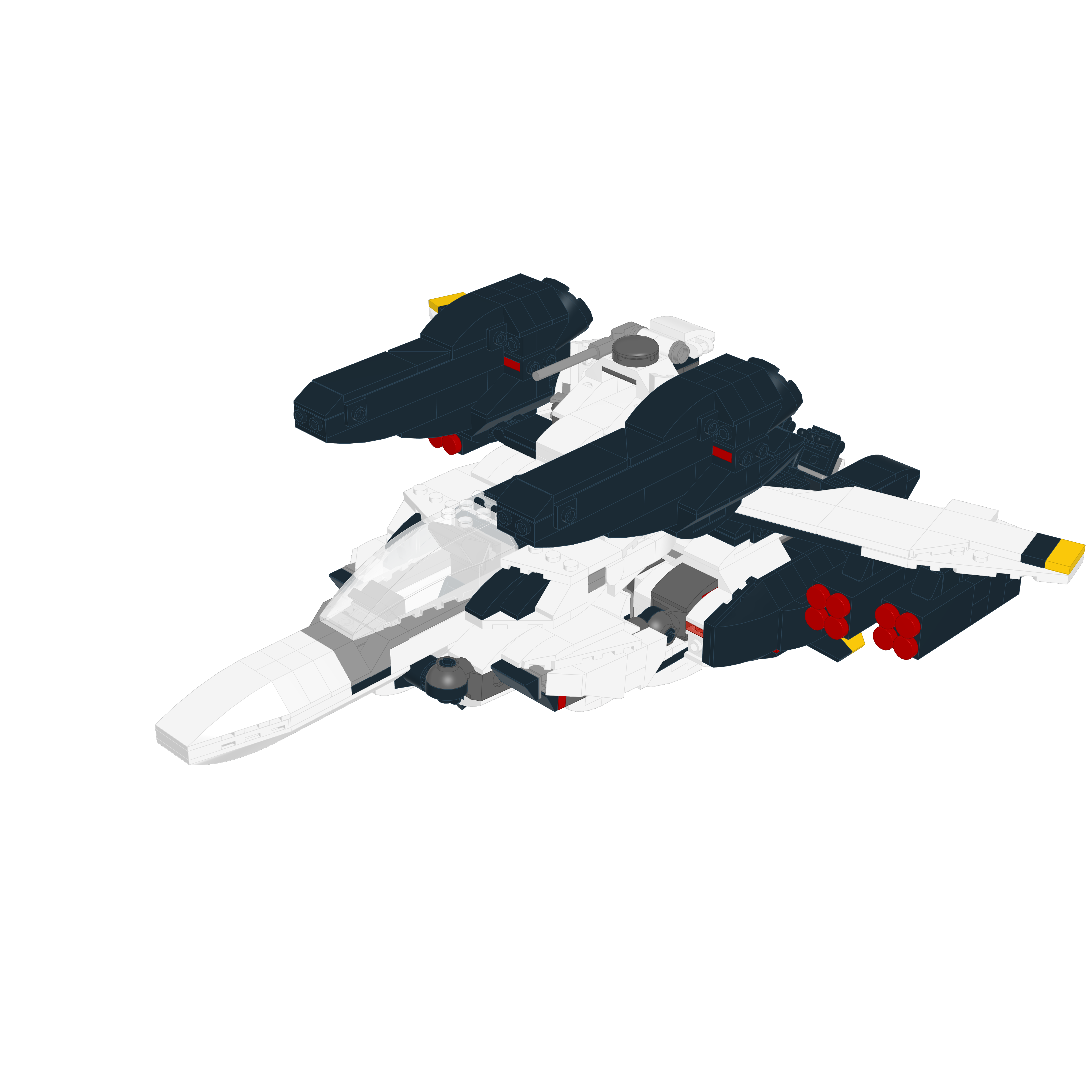 VF-1S VALKYRIE // FIGHTER LEGO® MOC - FIGHTER SUPER