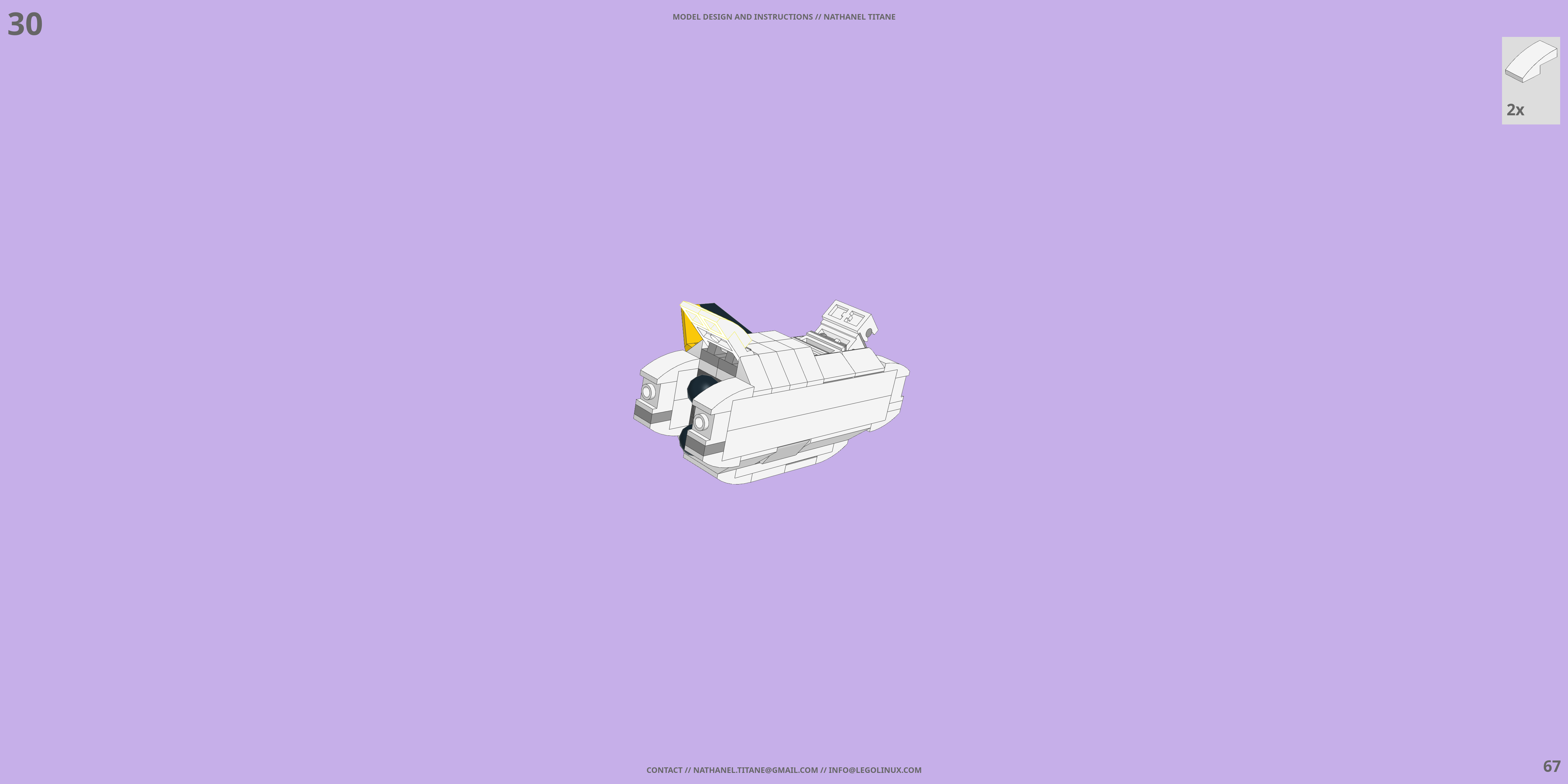 VF-1S VALKYRIE // SUPER GERWALK LEGO® MOC - Instruction Sample - Page 2