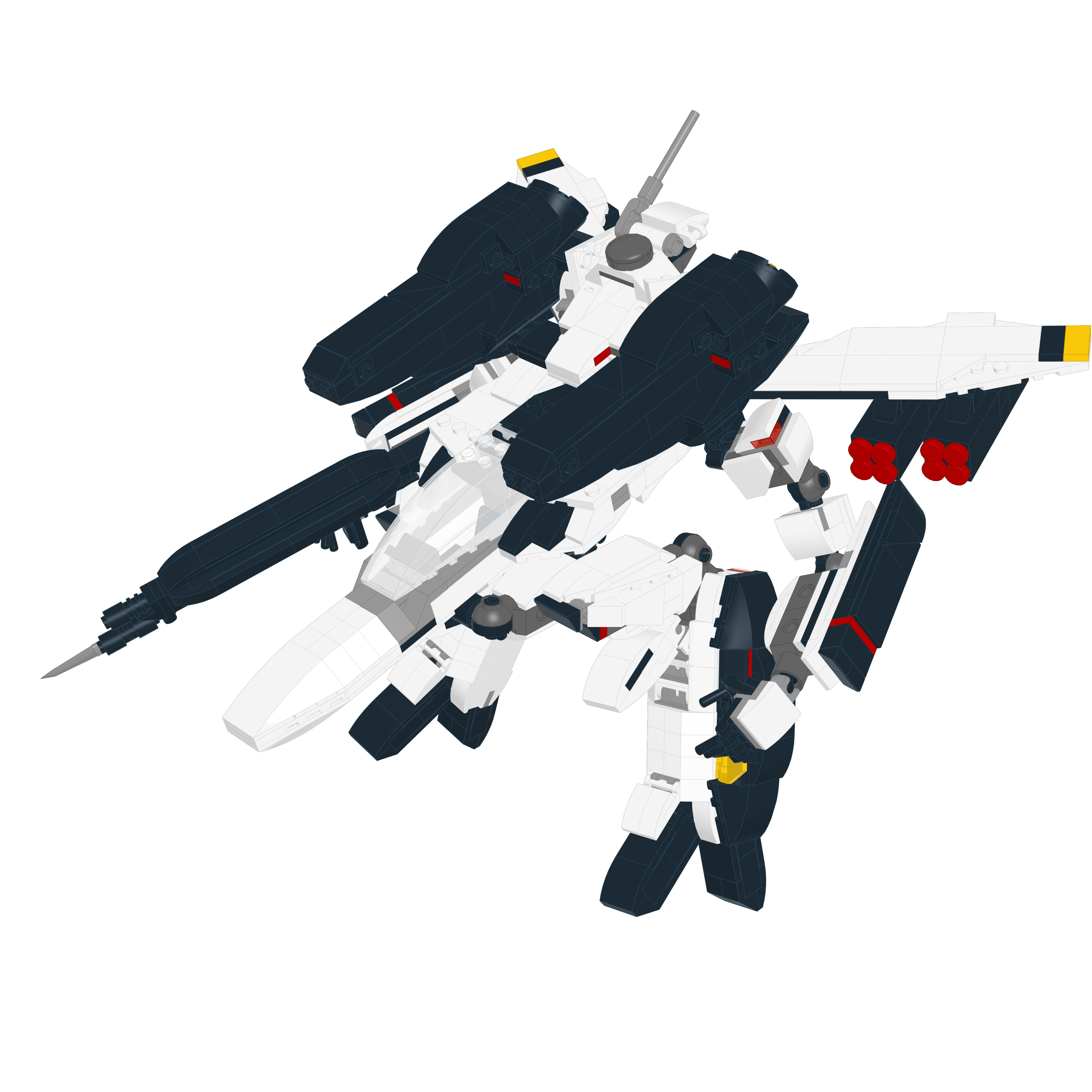 VF-1S VALKYRIE // GERWALK LEGO® MOC - GERWALK SUPER