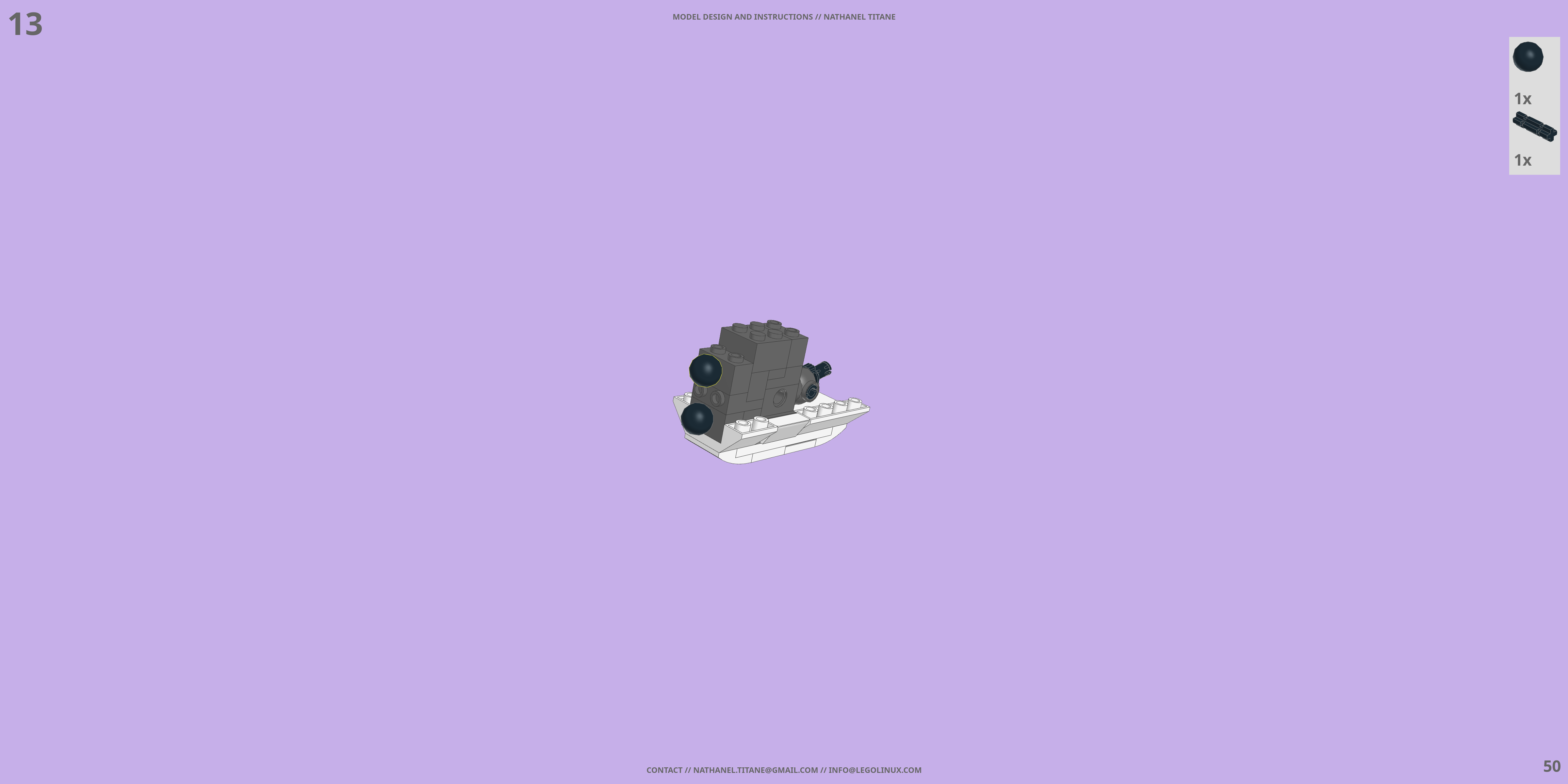VF-1S VALKYRIE // GERWALK LEGO® MOC - Instruction Sample - Page 2