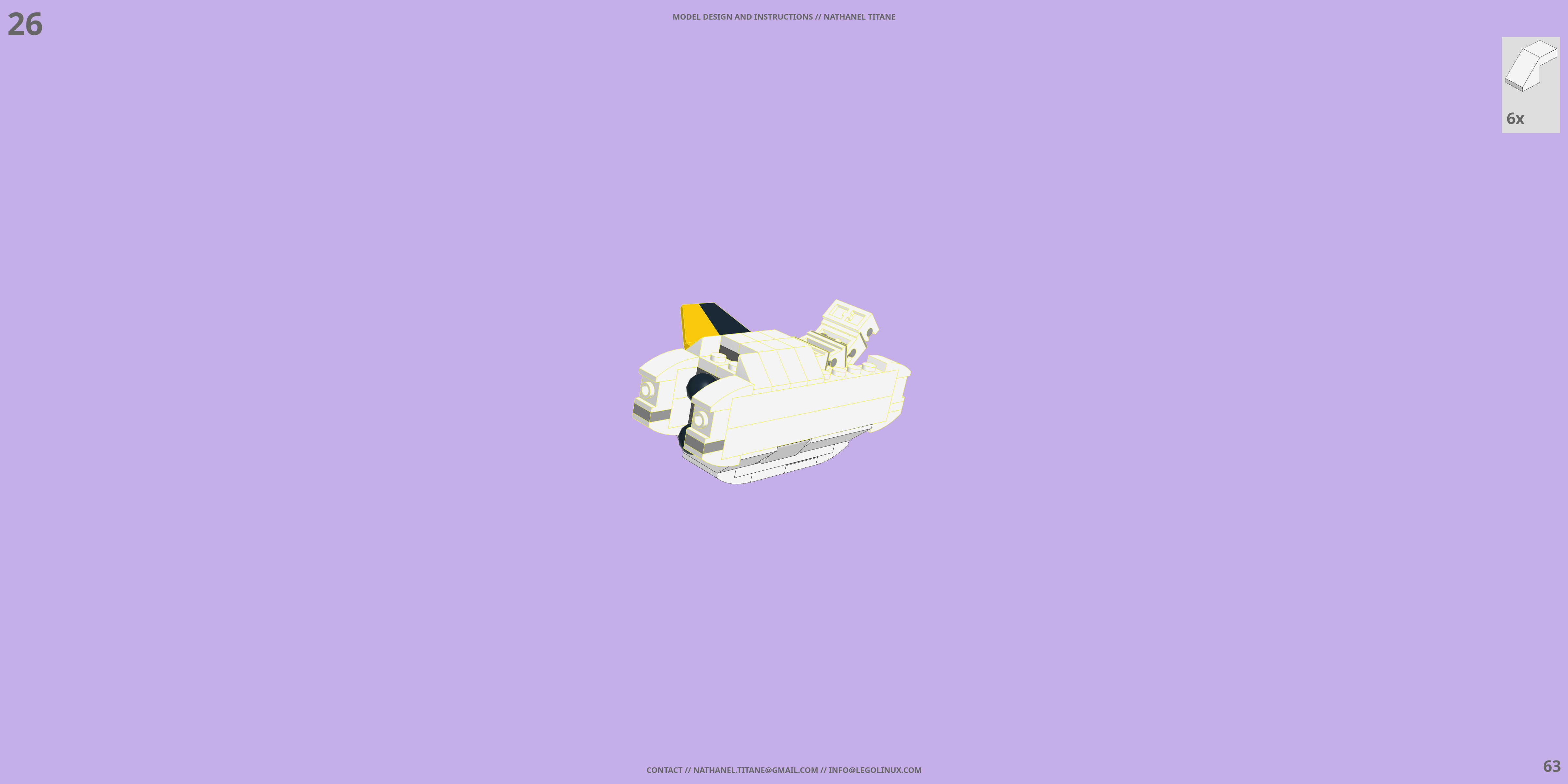 VF-1S VALKYRIE // GERWALK LEGO® MOC - Instruction Sample - Page 3