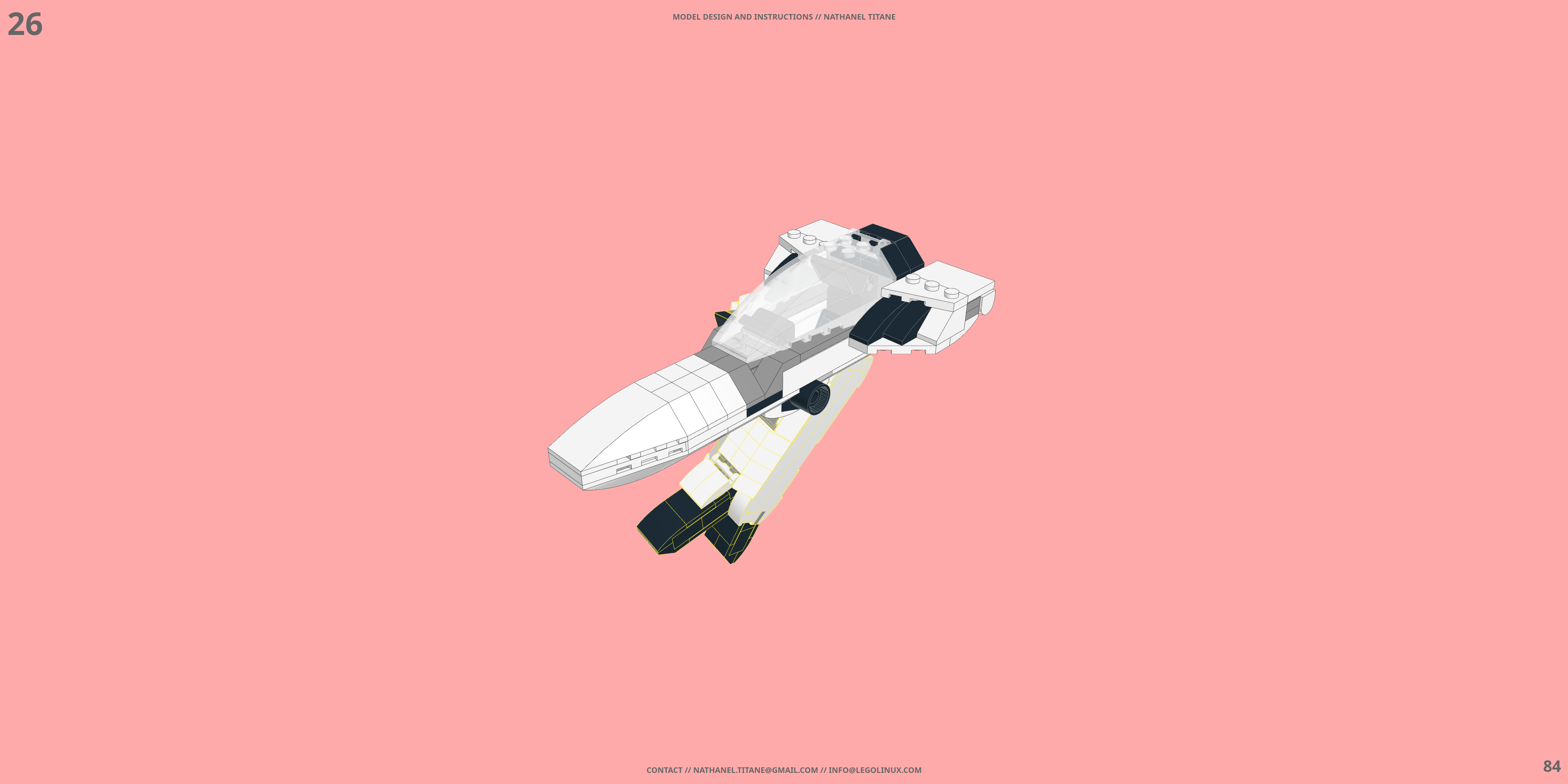 VF-1S VALKYRIE // GERWALK LEGO® MOC - Instruction Sample - Page 4