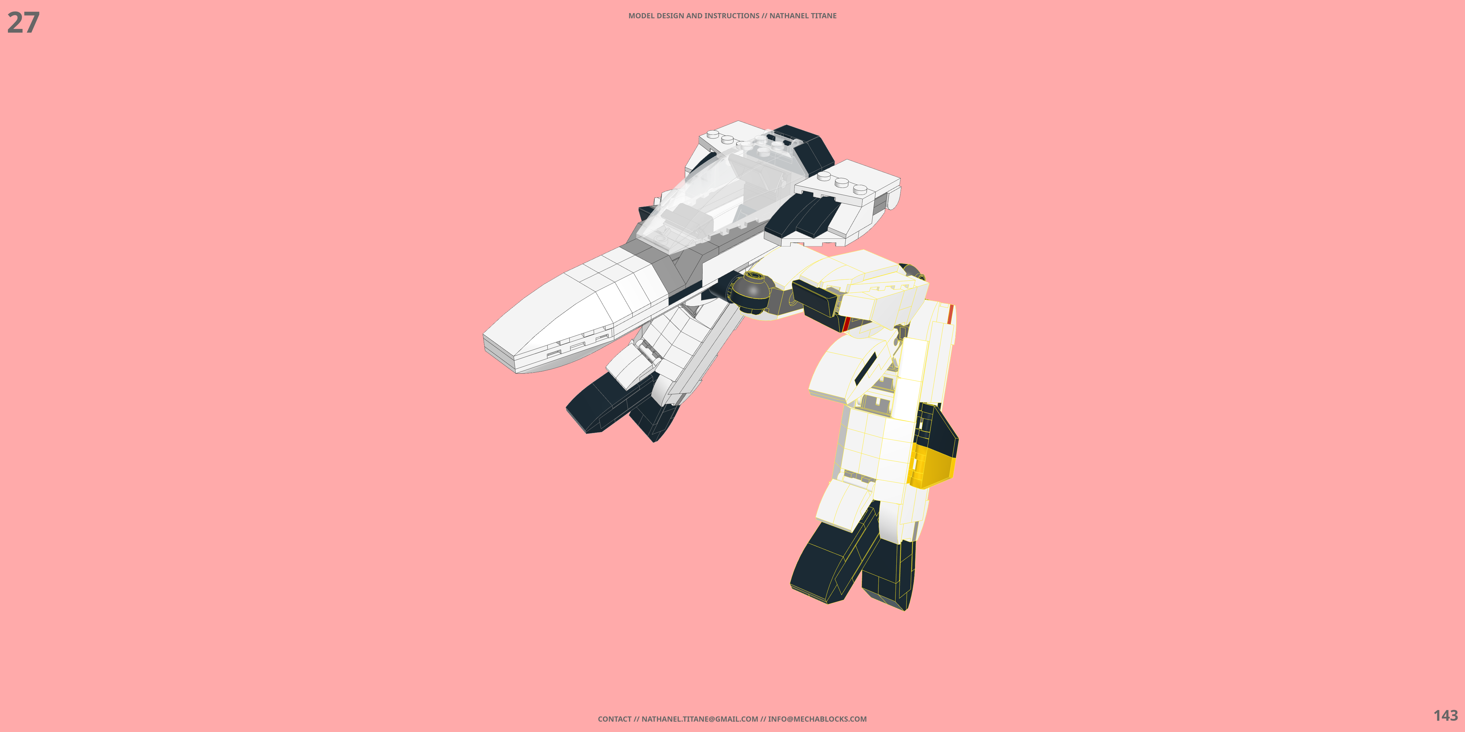 VF-1S VALKYRIE // GERWALK LEGO® MOC - Instruction Sample - Page 5