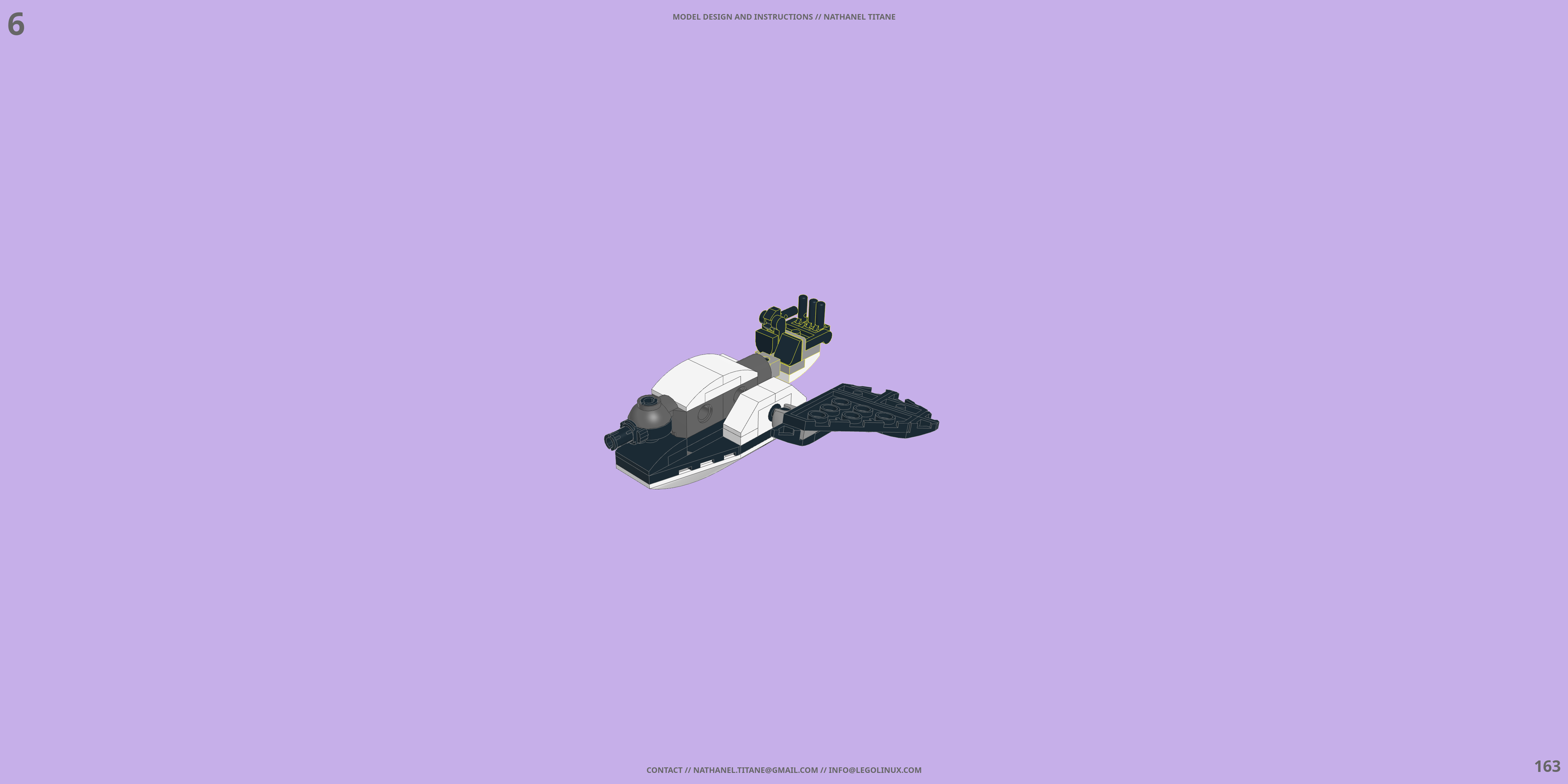 VF-22 STURMVOGEL // FIGHTER LEGO® MOC - Instruction Sample - Page 4