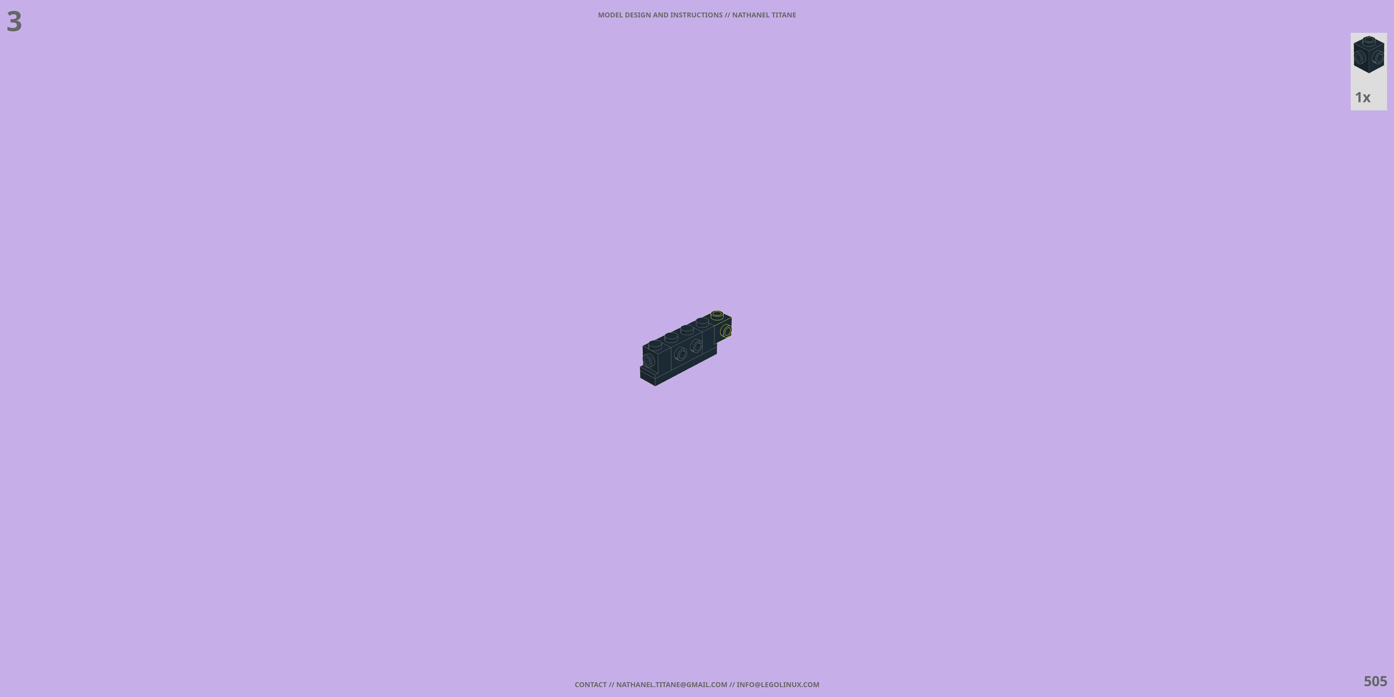 VF-22 STURMVOGEL // FIGHTER LEGO® MOC - Instruction Sample - Page 6
